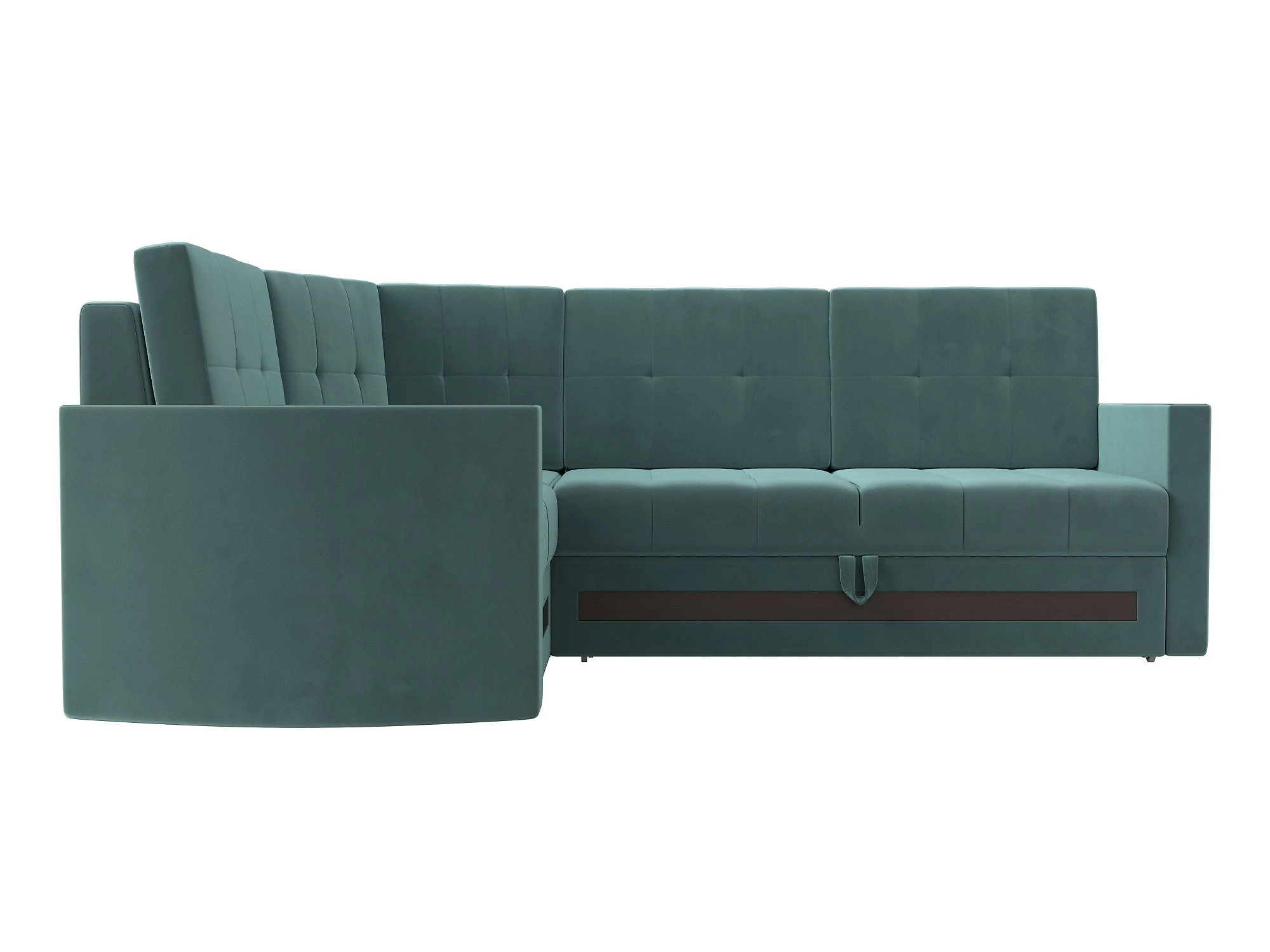 диван бирюзового цвета Белла Плюш Дизайн 3