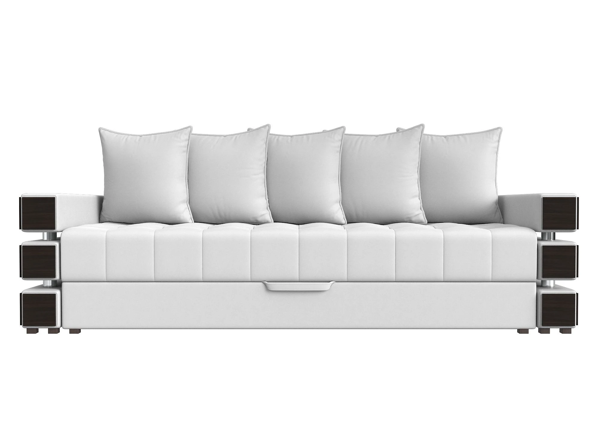 Прямой кожаный диван Венеция Дизайн 39