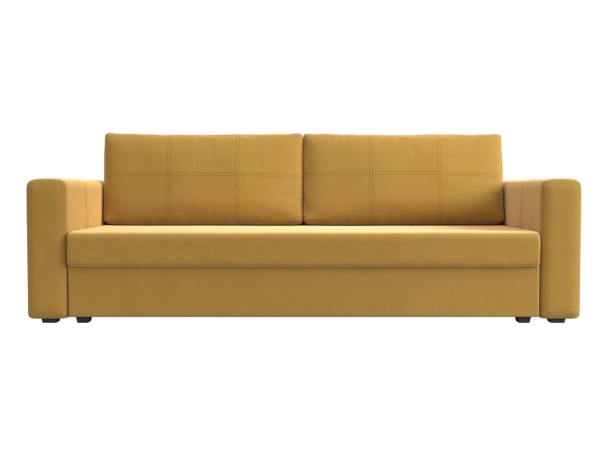 диван желтого цвета Лига-006 Дизайн 3