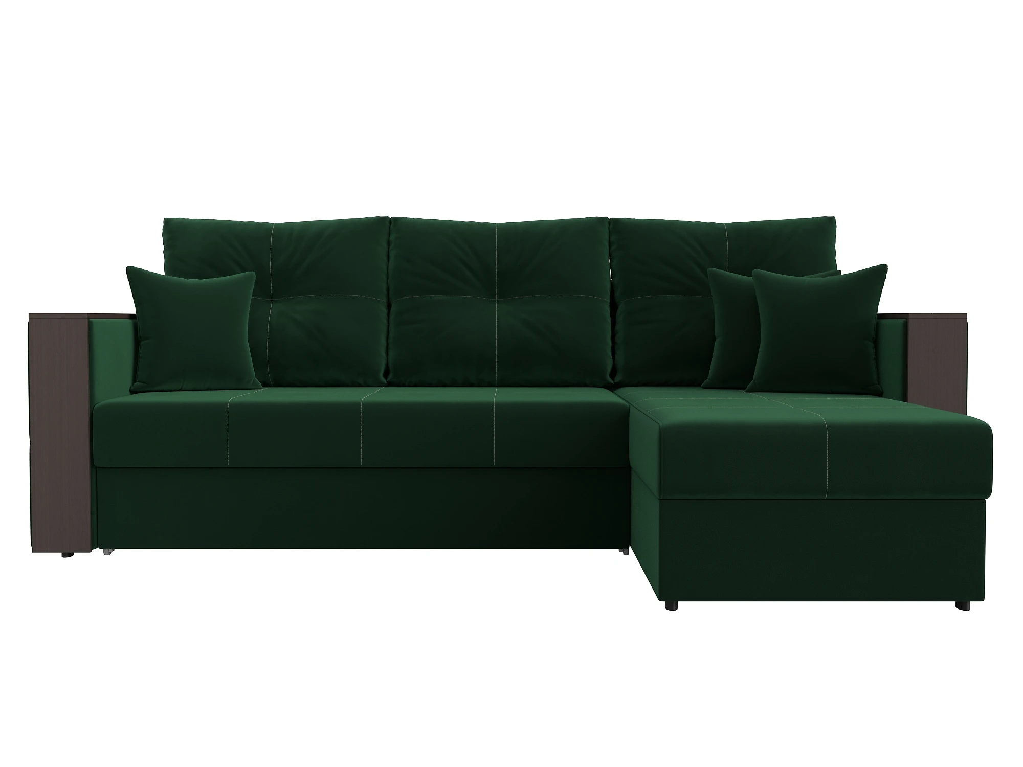 диван зеленый Валенсия Плюш Дизайн 4