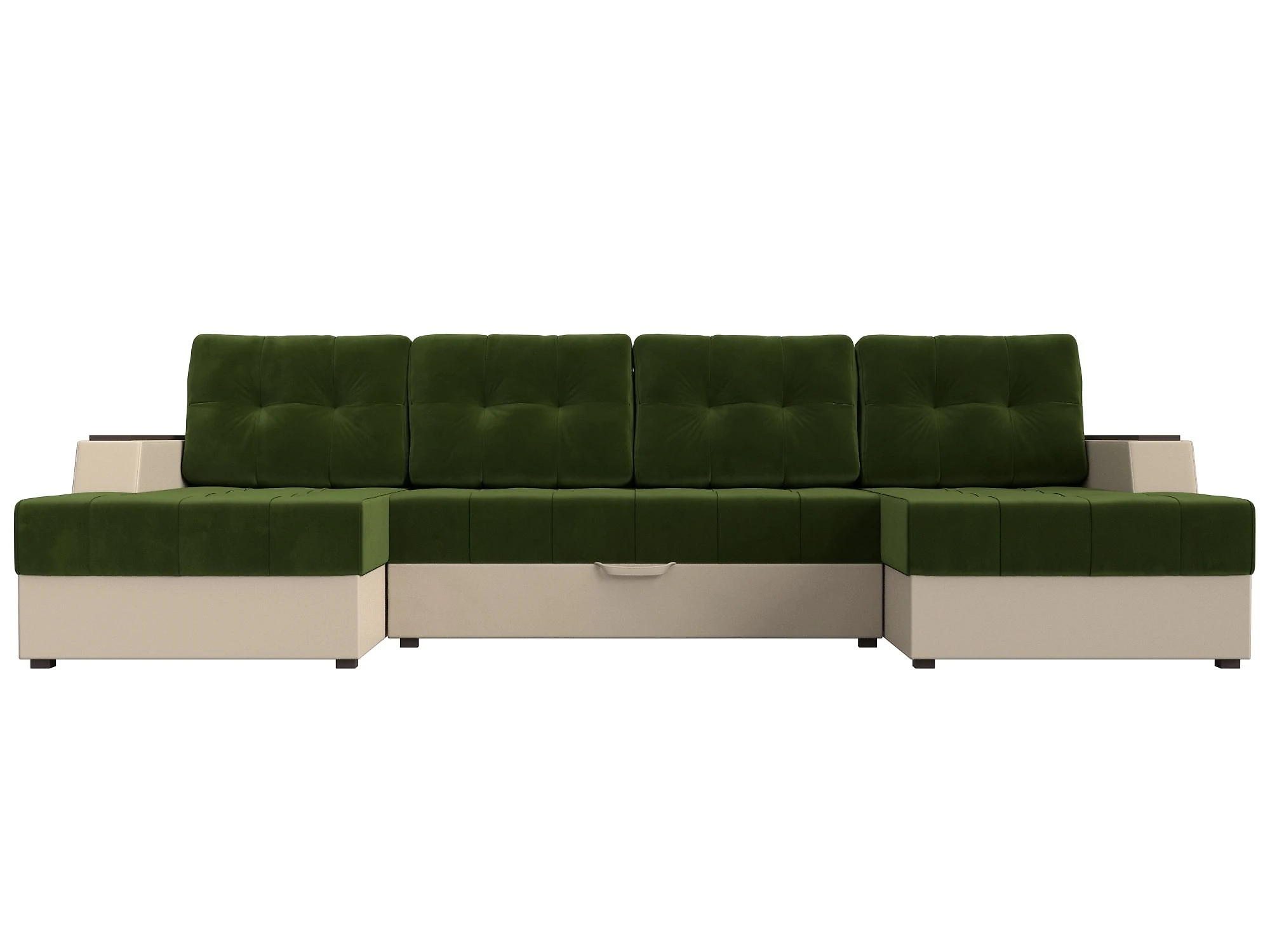 Угловой диван с канапе Эмир-П Дизайн 37
