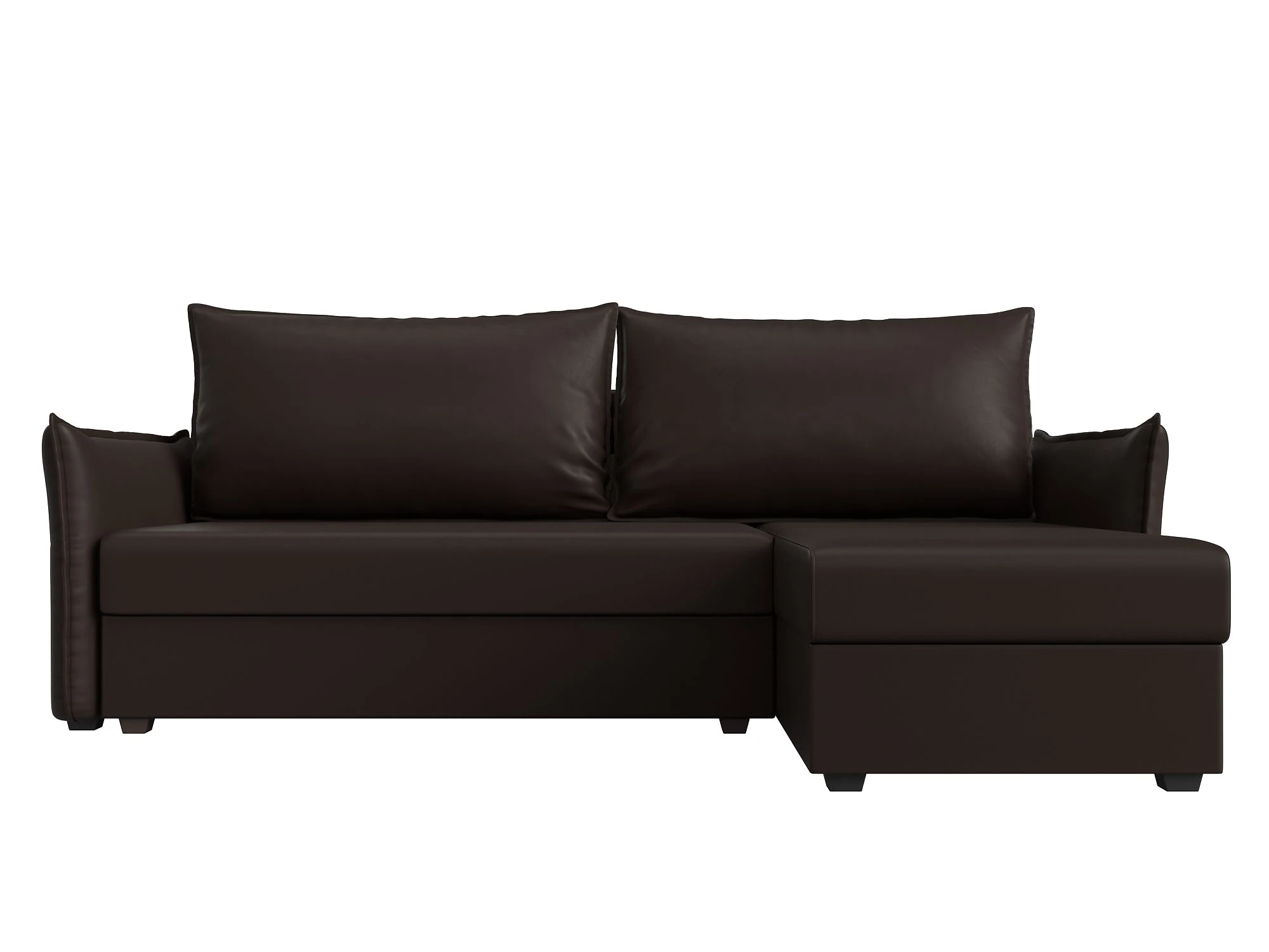  кожаный диван еврокнижка Лига-004 Дизайн 14