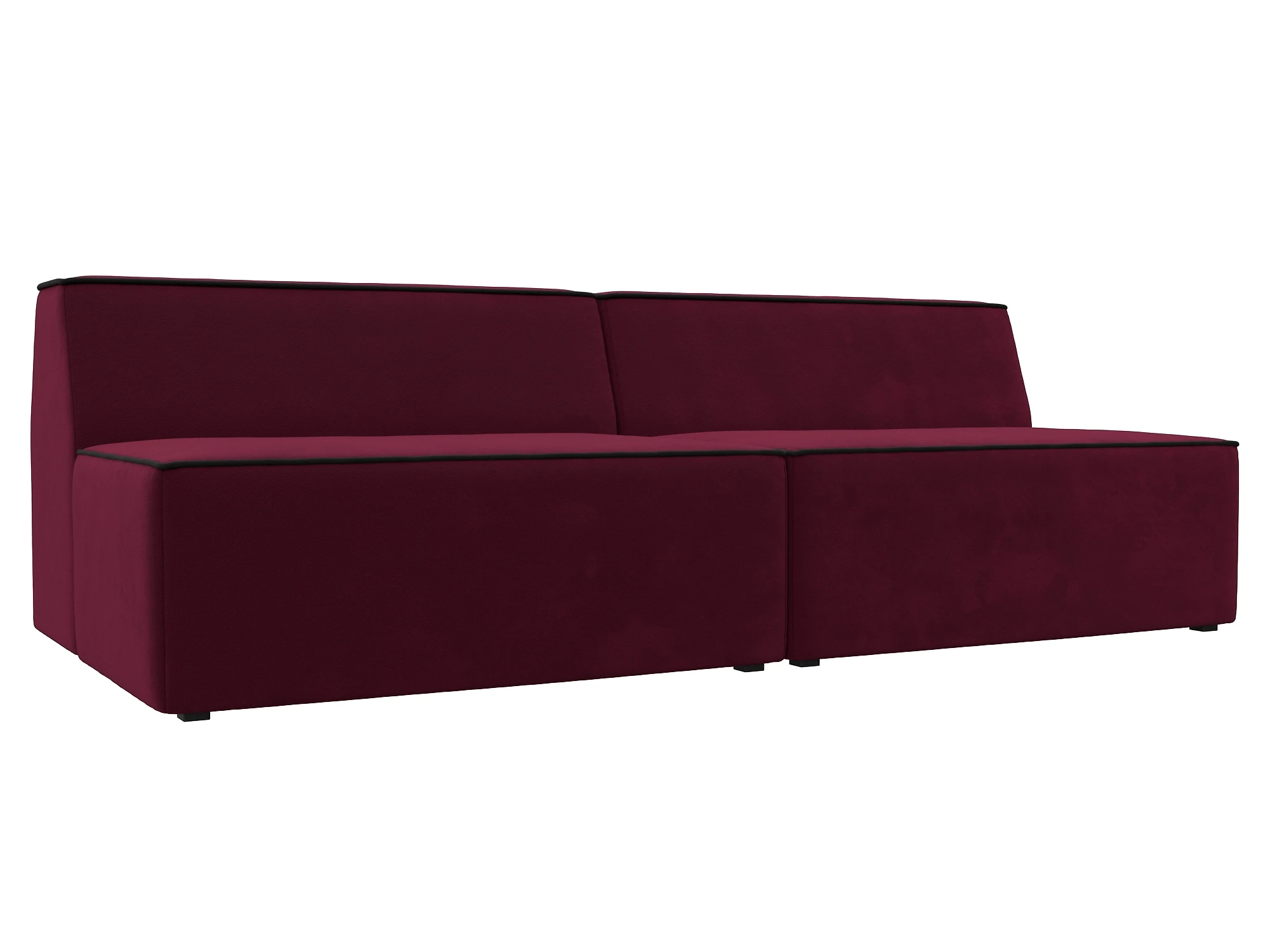 Красный модульный диван Монс Дизайн 11