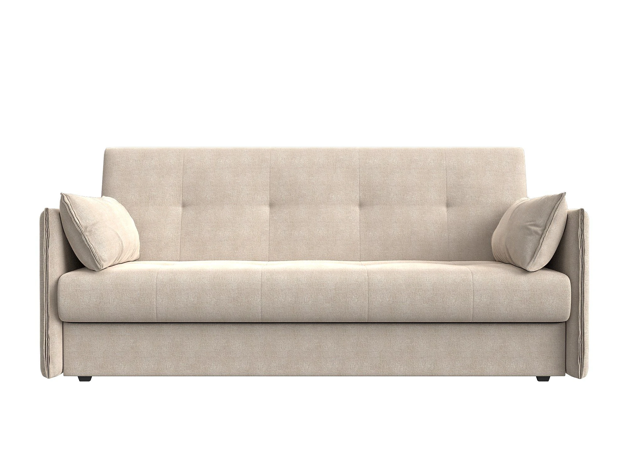 Бежевый диван-кровать Лига-018 Кантри Дизайн 1 книжка
