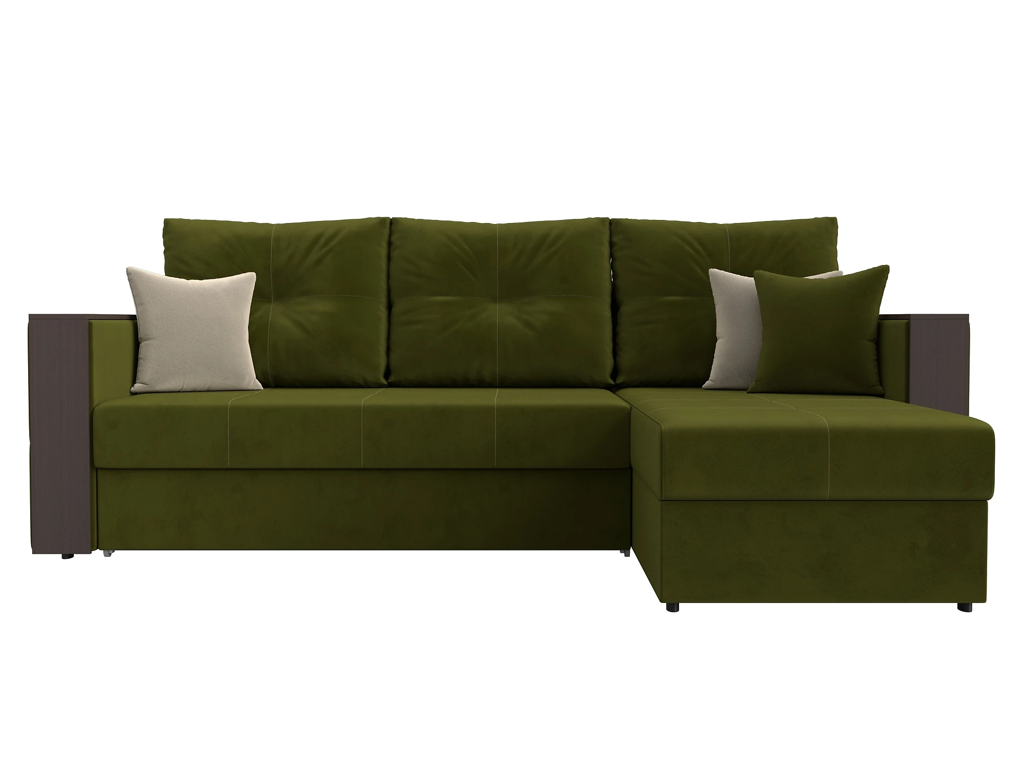 Угловой диван с правым углом Валенсия Дизайн 8