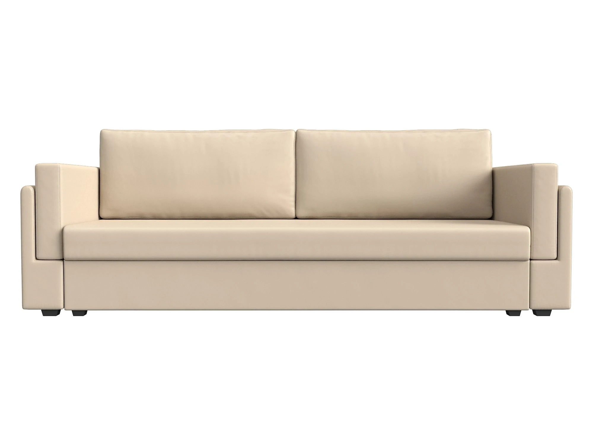 Прямой кожаный диван Лига-007 Дизайн 12