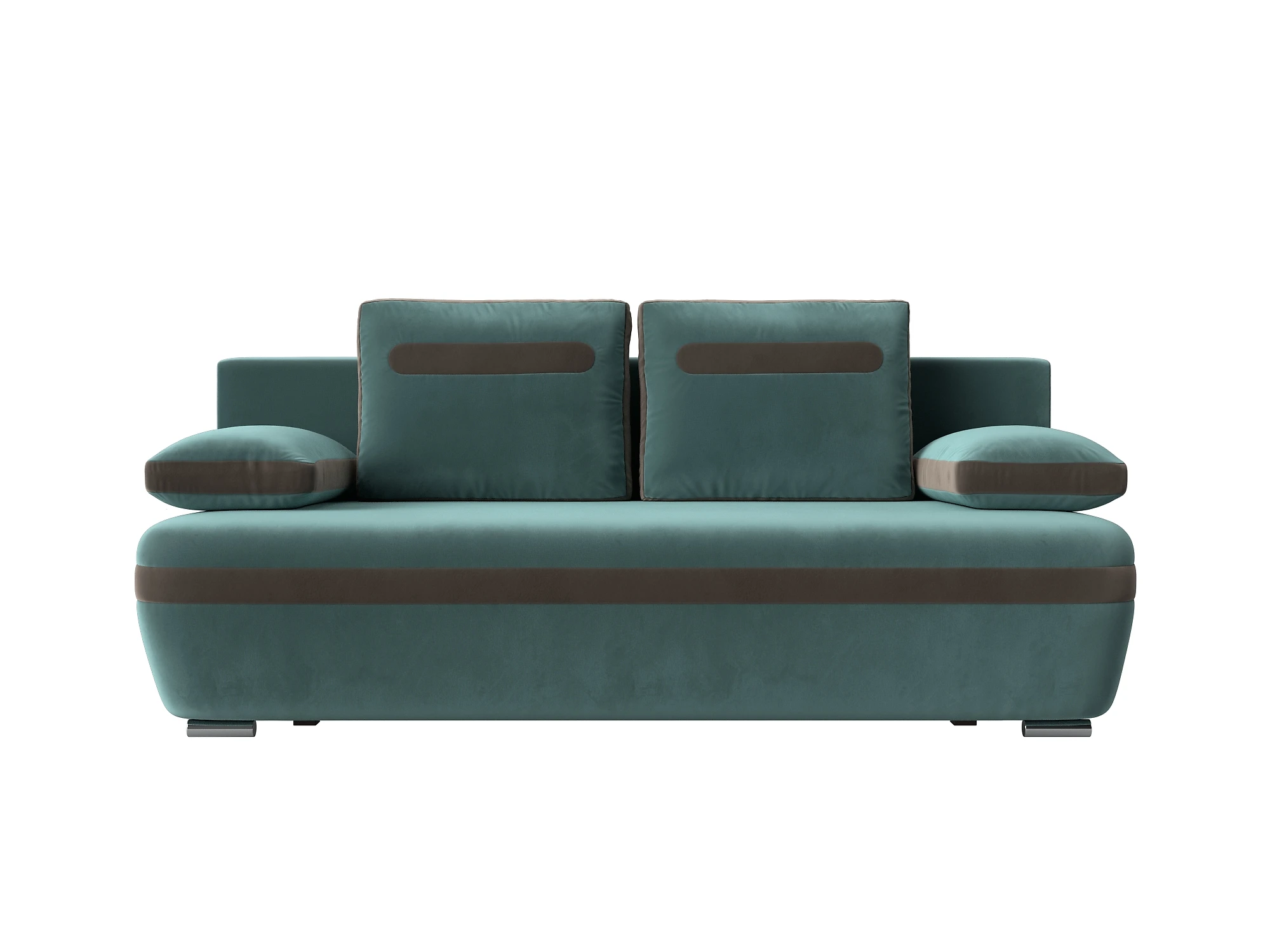 диван бирюзового цвета Каир Плюш Дизайн 3