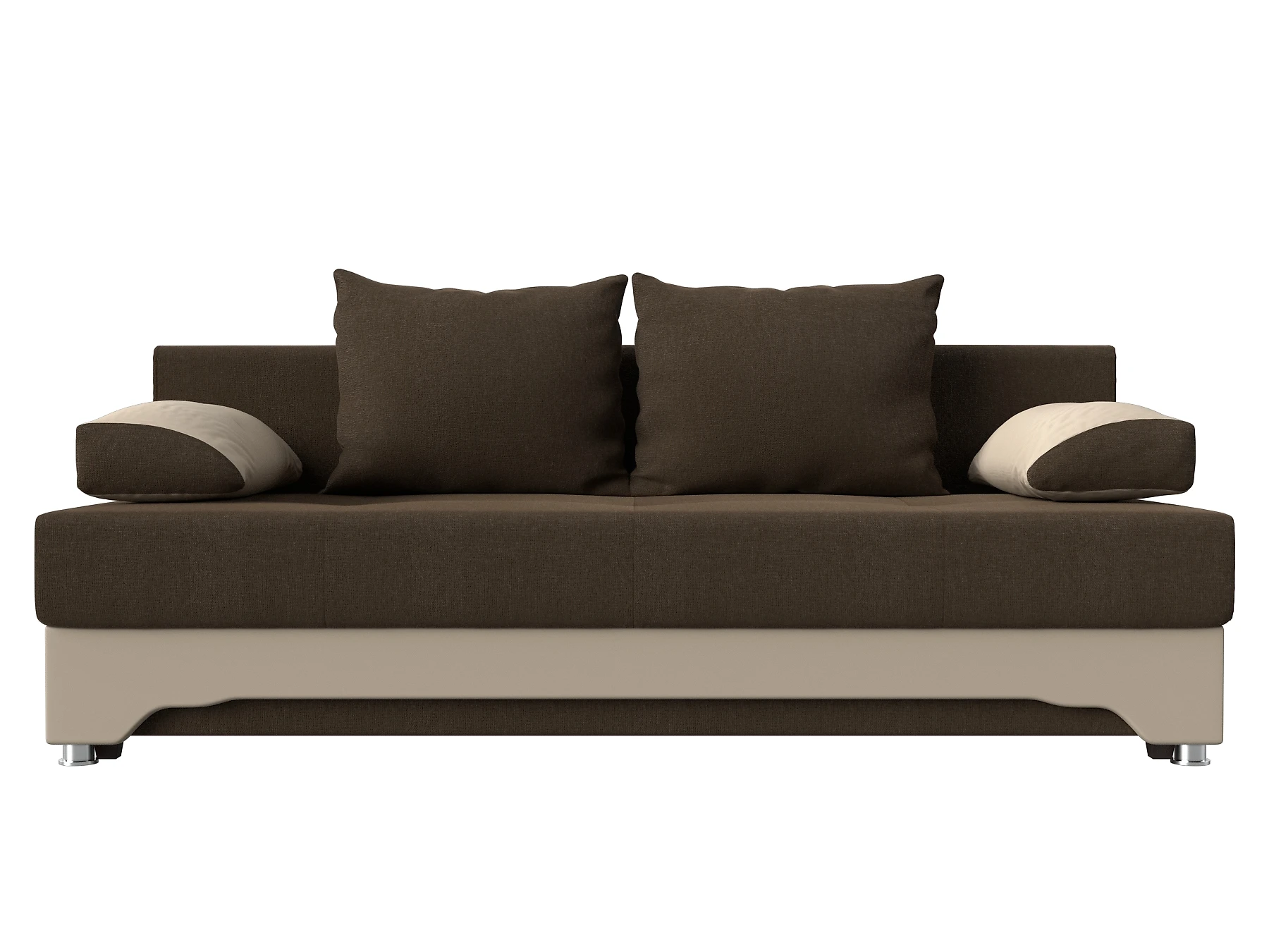 Прямой кожаный диван Ник-2 Кантри Дизайн 11
