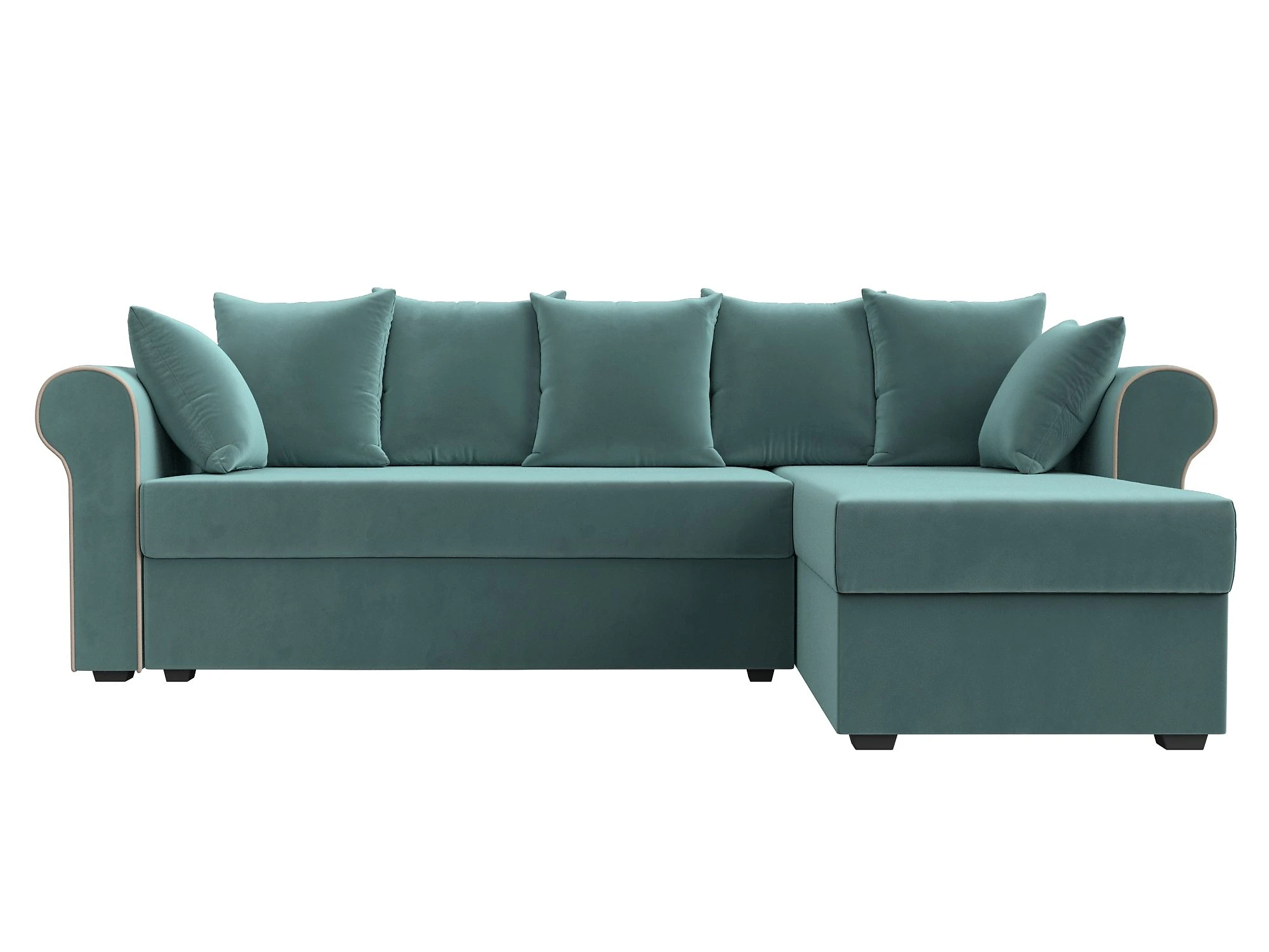 Угловой диван для ежедневного сна Рейн Плюш Дизайн 2