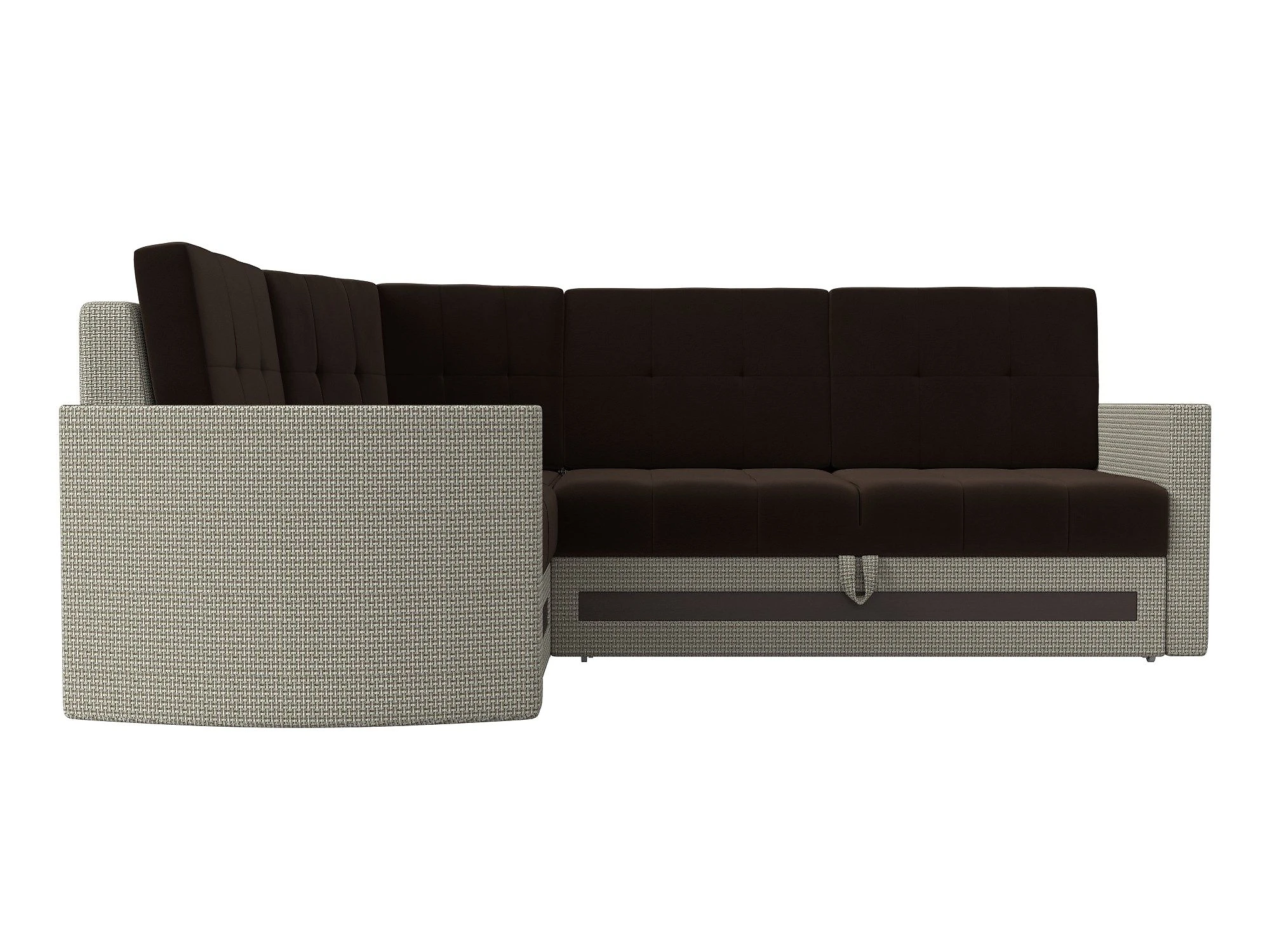 Угловой диван с ящиком для белья Белла Дизайн 31