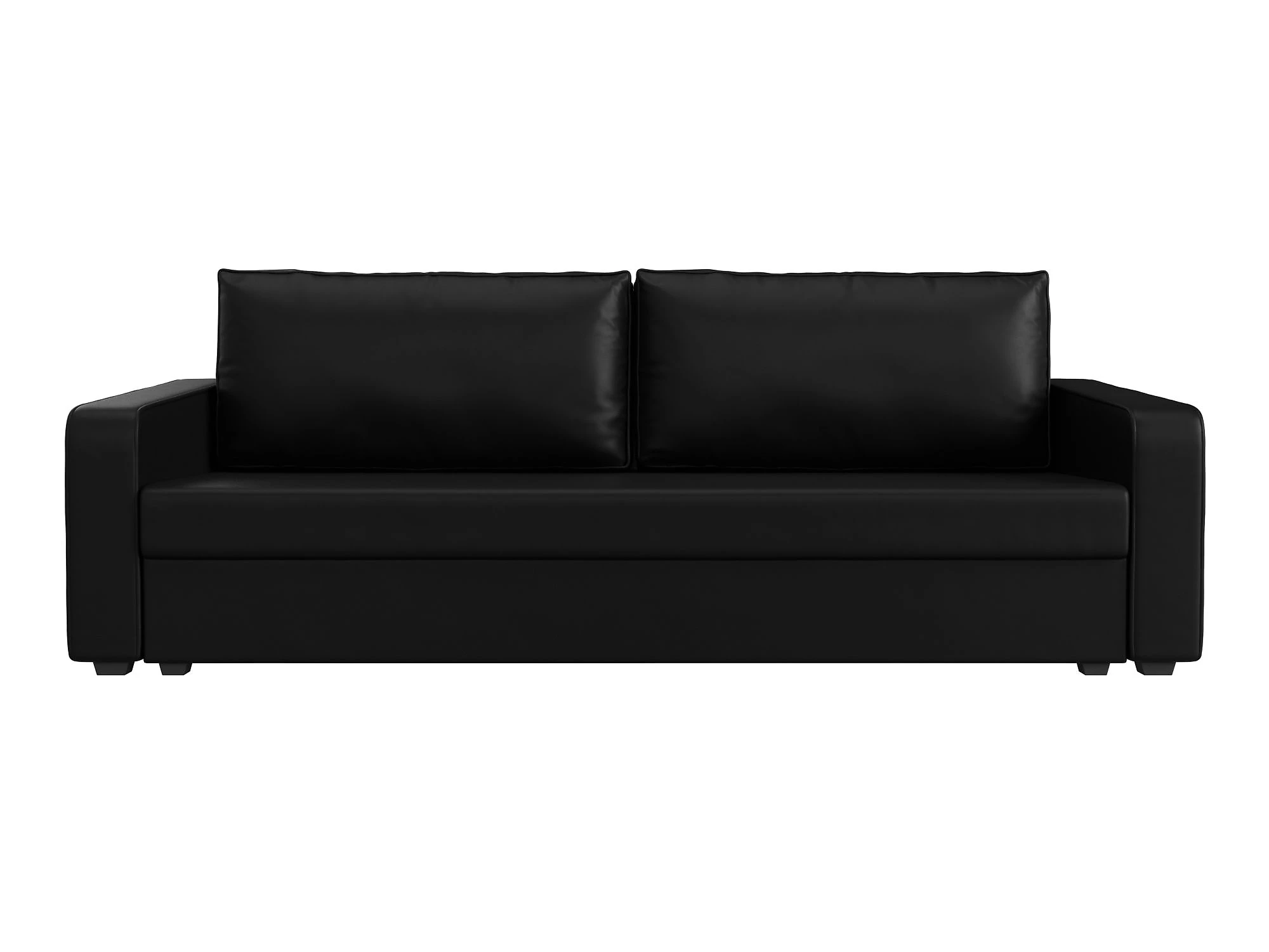 Прямой кожаный диван Лига-009 Дизайн 14