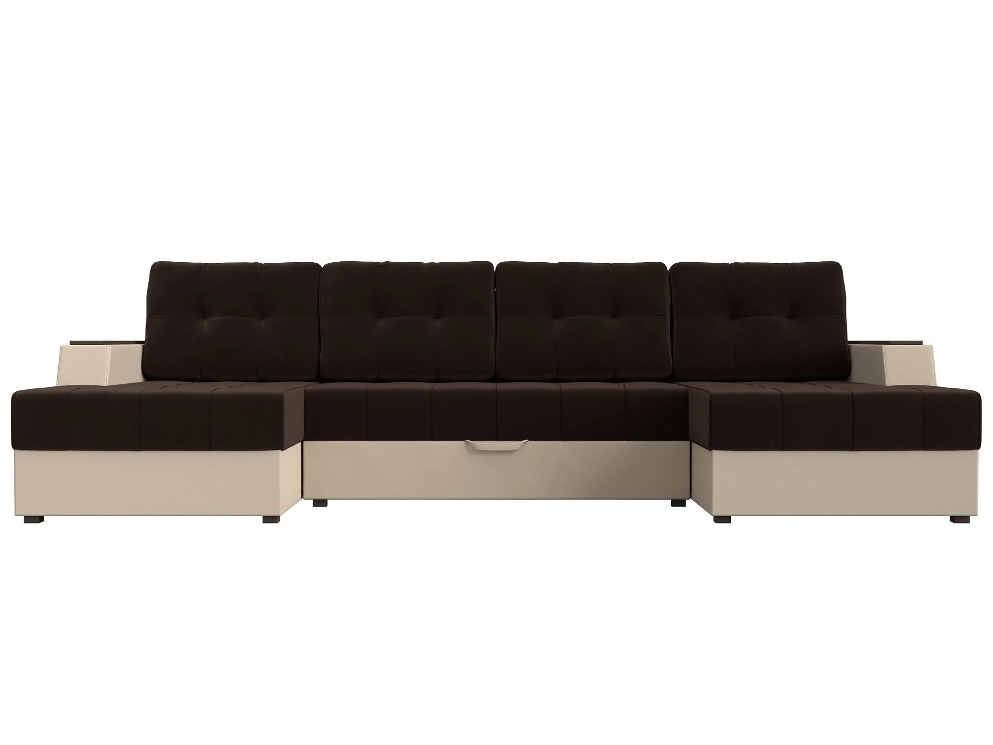 Угловой диван с канапе Эмир-П Дизайн 39