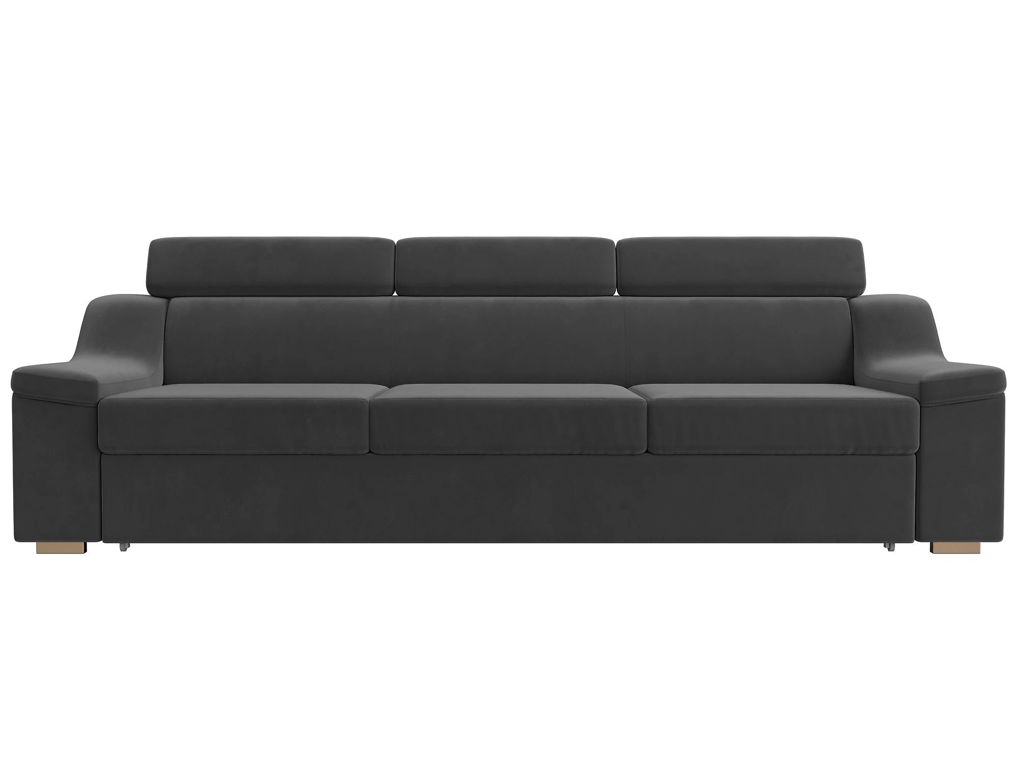 Прямой диван 240 см Линдос Плюш Дизайн 6
