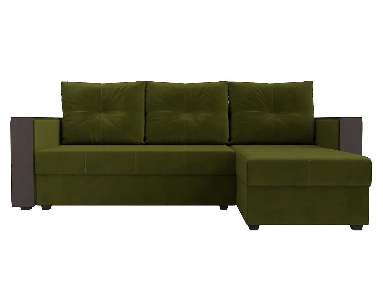 зеленый диван Валенсия Лайт Дизайн 4