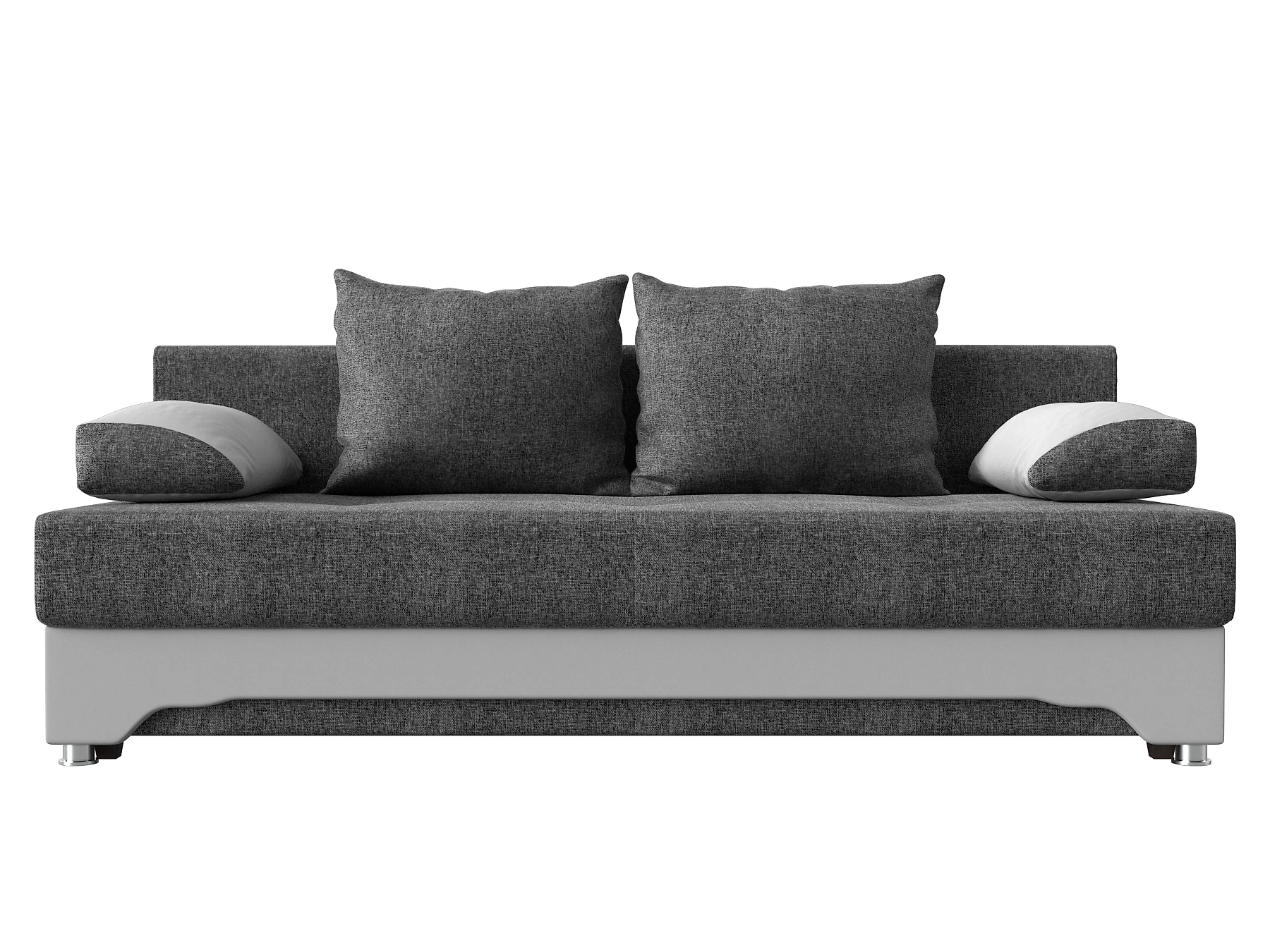 Прямой кожаный диван Ник-2 Кантри Дизайн 12