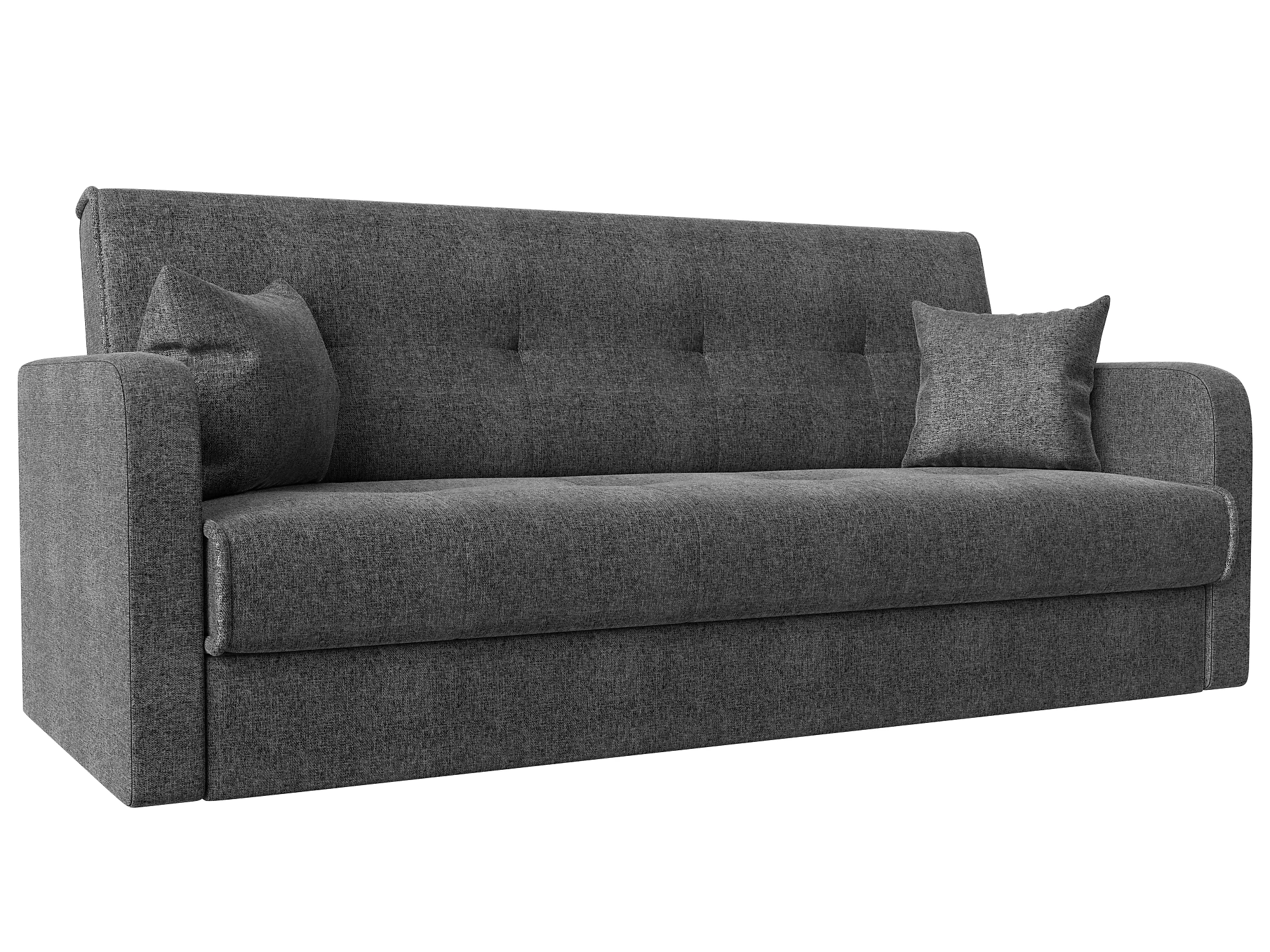 Прямой диван серого цвета книжка Надежда Кантри Дизайн 3