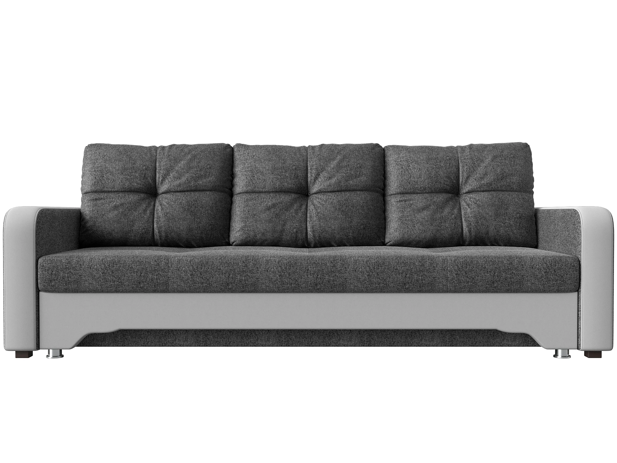 Прямой кожаный диван Ник-3 Кантри Дизайн 9