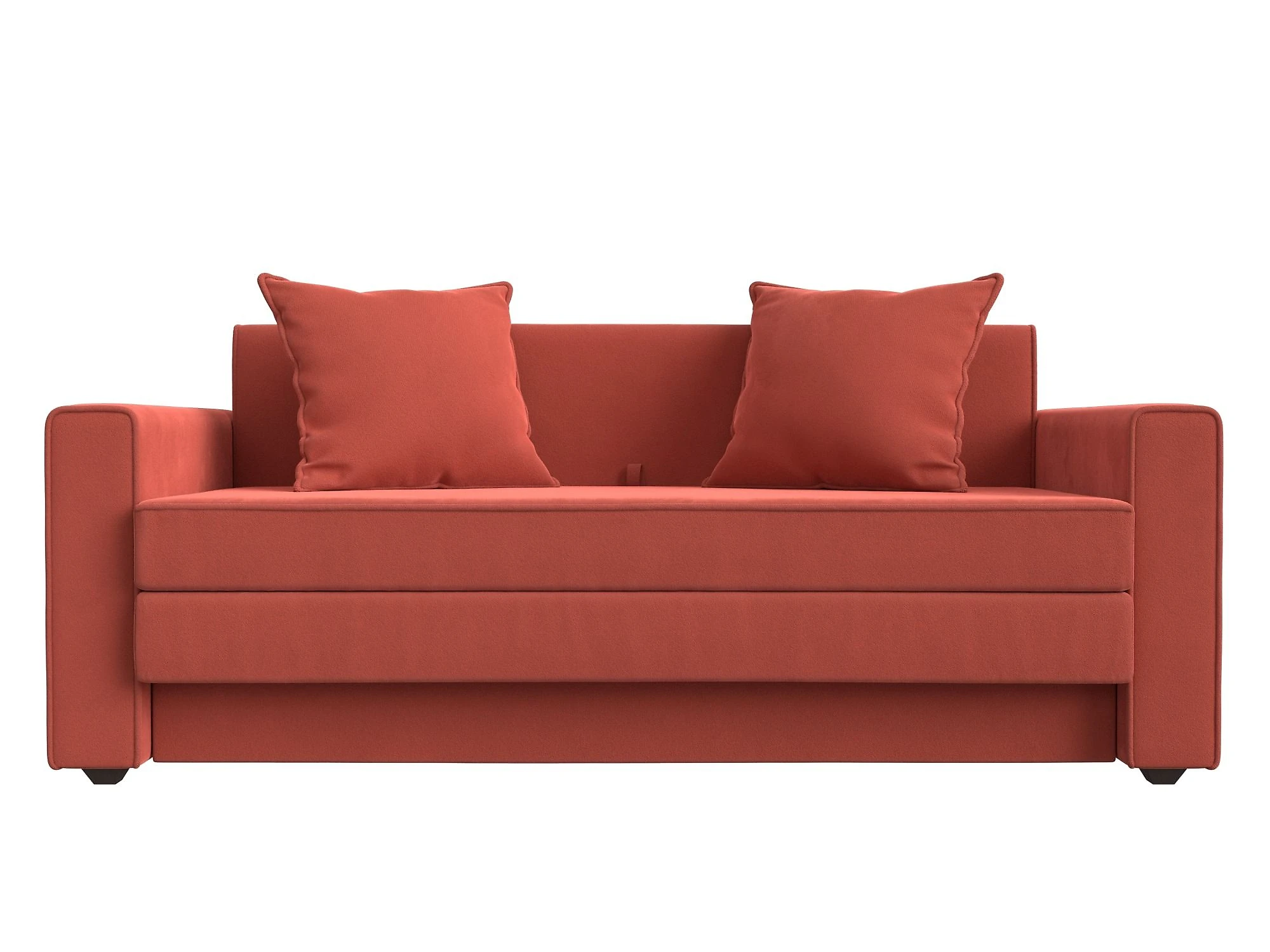 Красный диван аккордеон Лига-012 Дизайн 5