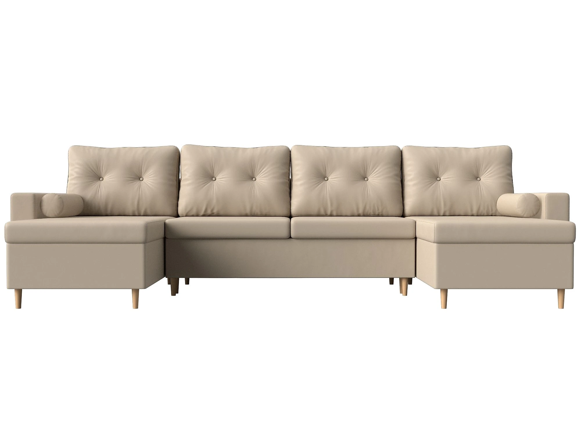 Угловой диван с канапе Белфаст-П Дизайн 6