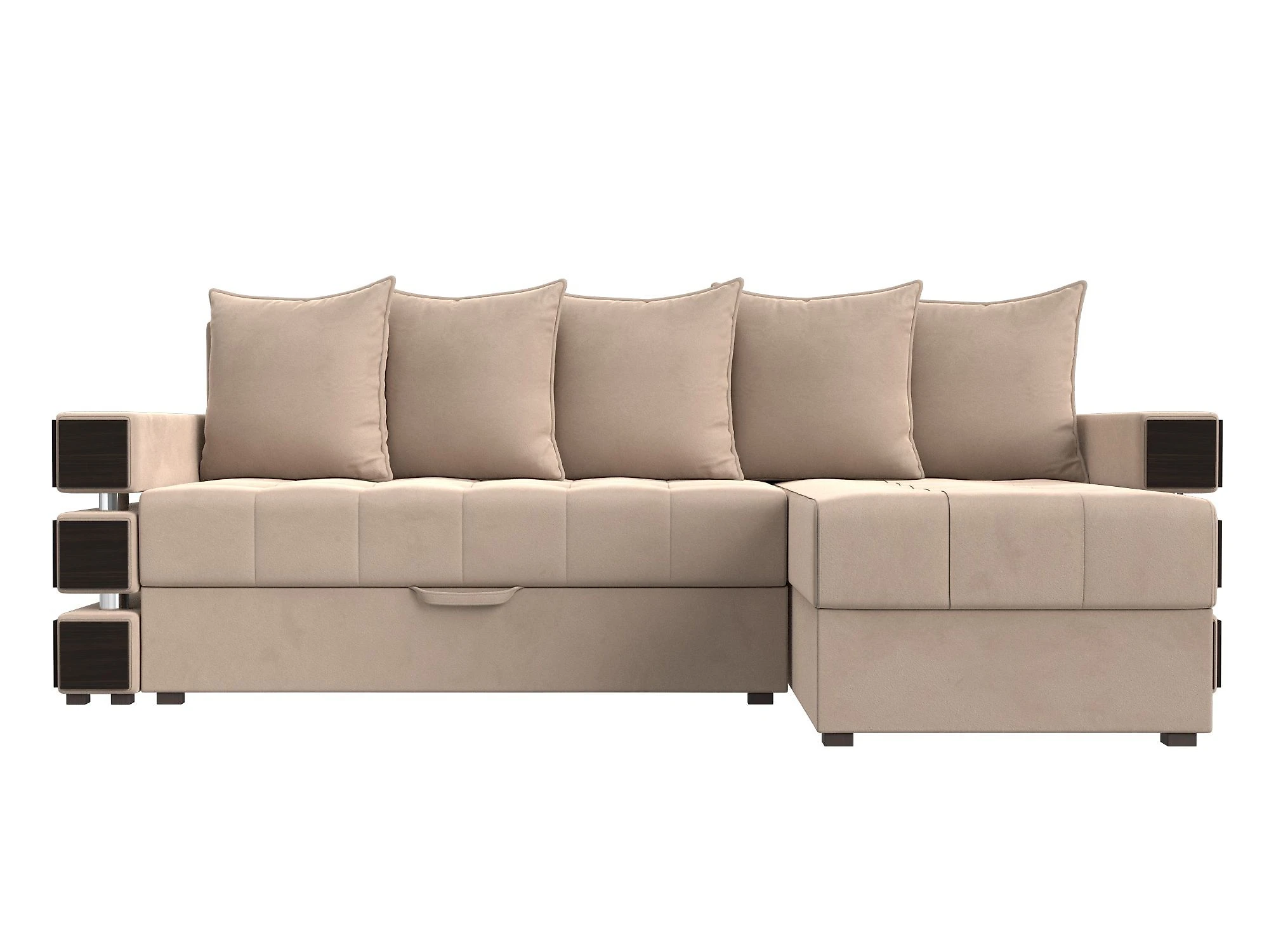 Элитный угловой диван Венеция Плюш Дизайн 6