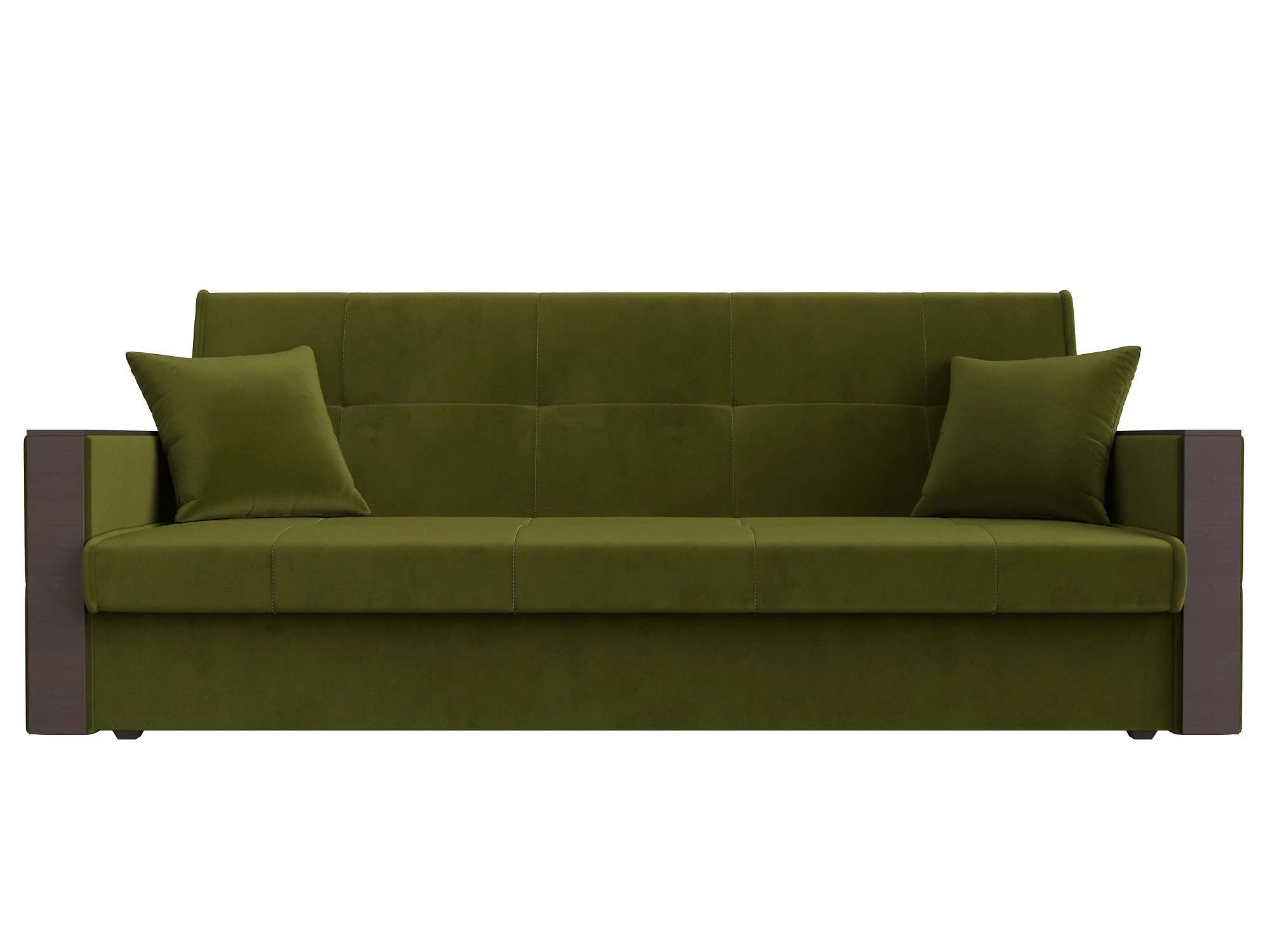 диван зеленого цвета Валенсия Дизайн 2 книжка