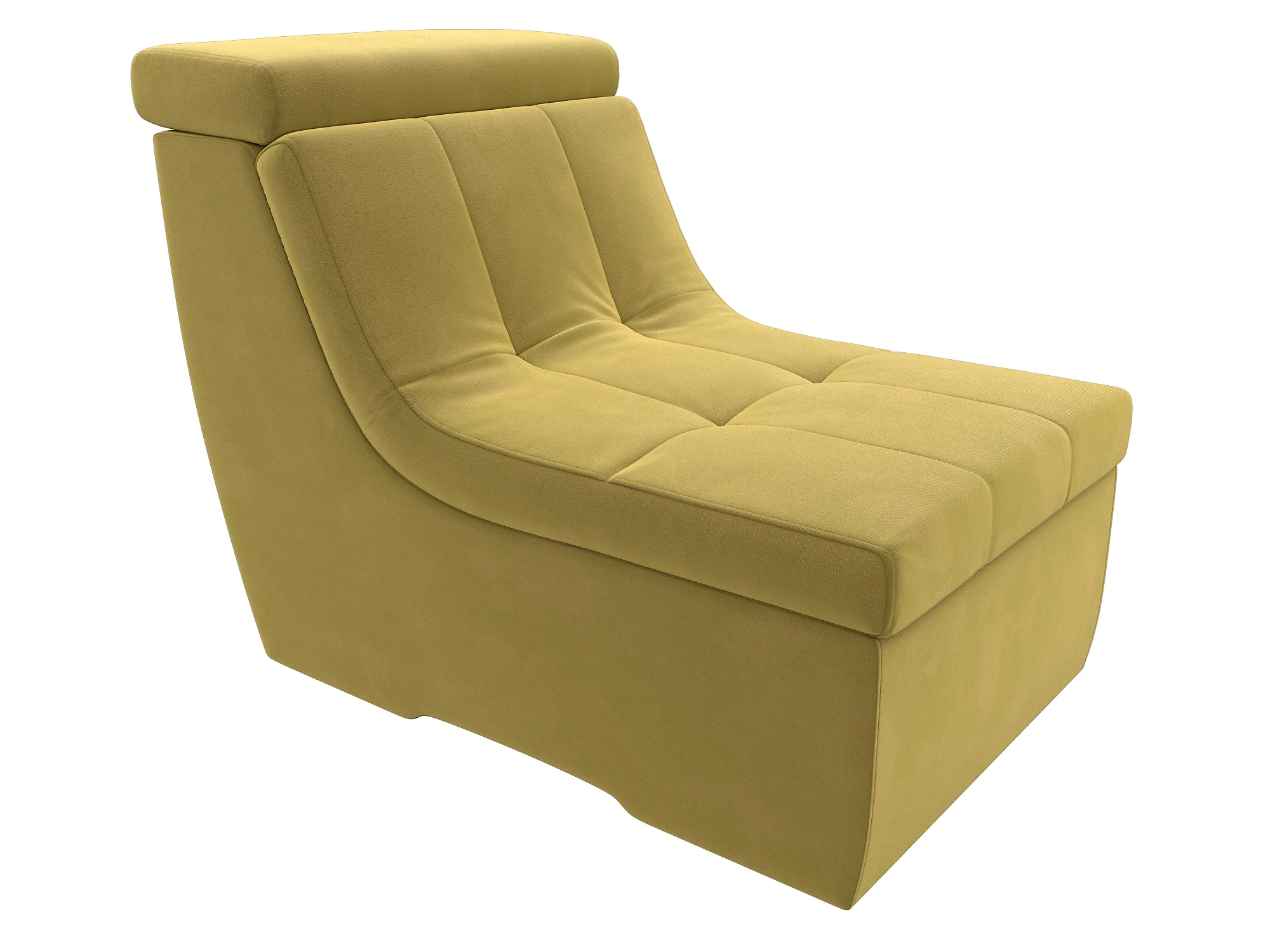 кресло желтого цвета Холидей Люкс Дизайн 2