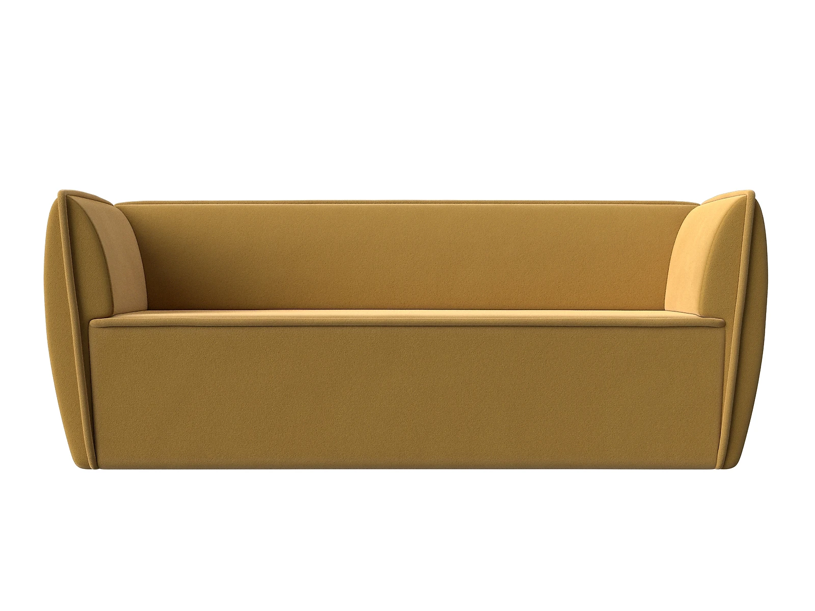 диван желтого цвета Бергамо-3 Дизайн 11