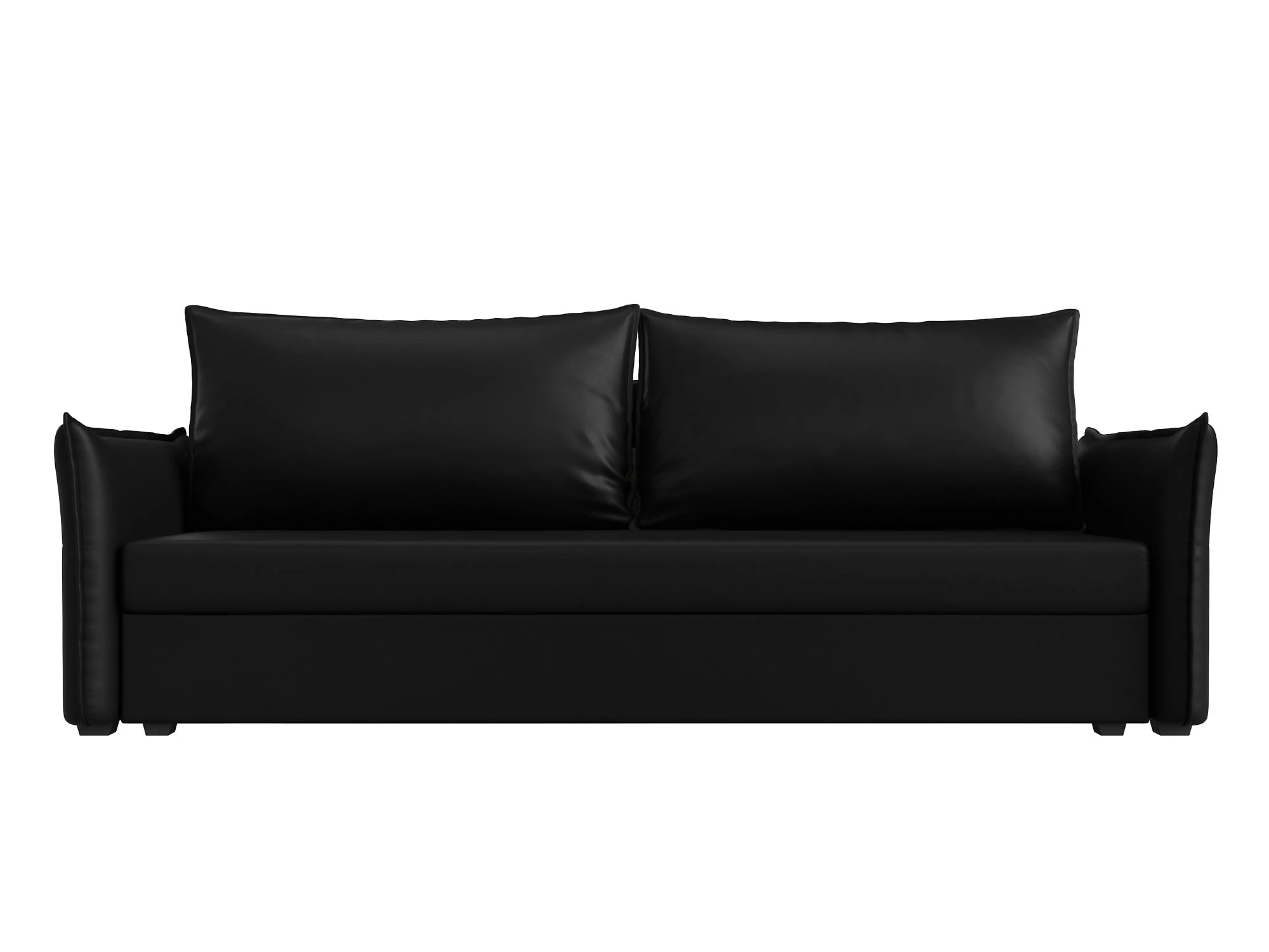 Прямой кожаный диван Лига-004 Дизайн 14