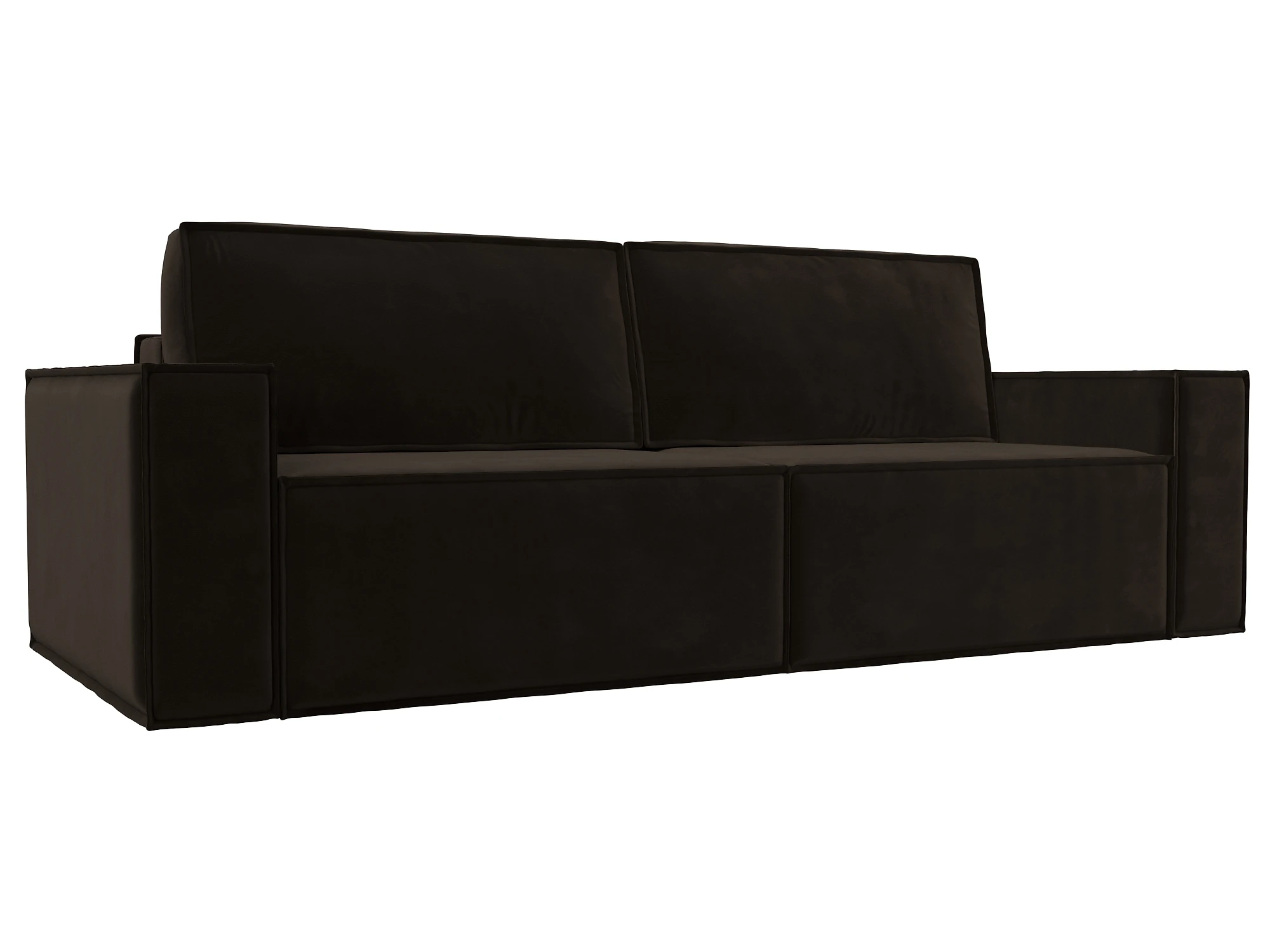 диван в стиле лофт Куба Вельвет Браун