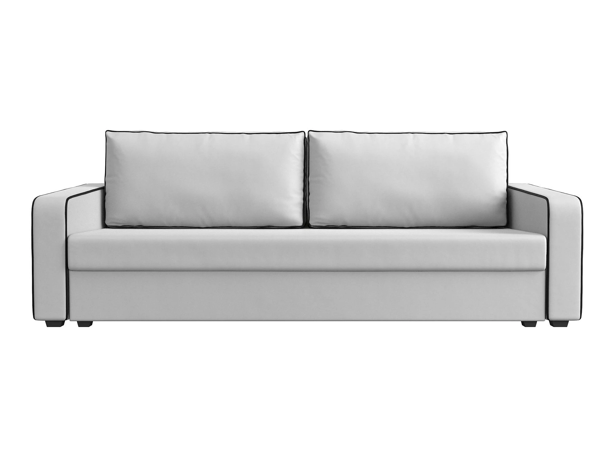 Прямой кожаный диван Лига-009 Дизайн 30