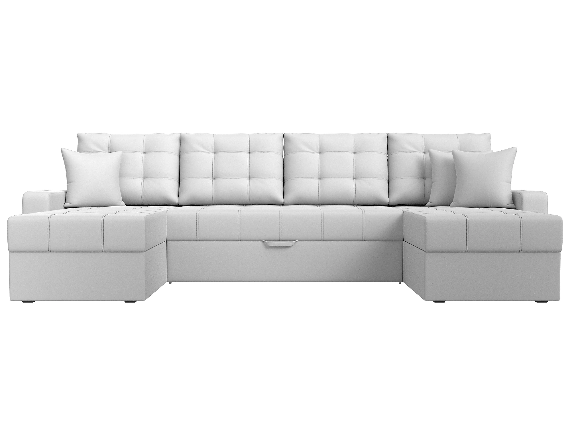 диван белого цвета Ливерпуль-П Дизайн 7