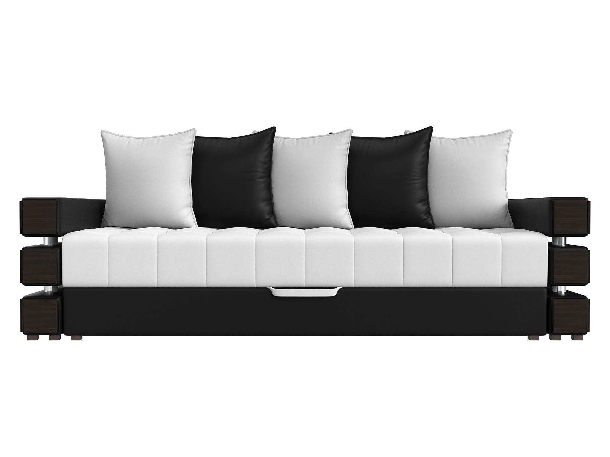 Прямой кожаный диван Венеция Дизайн 27