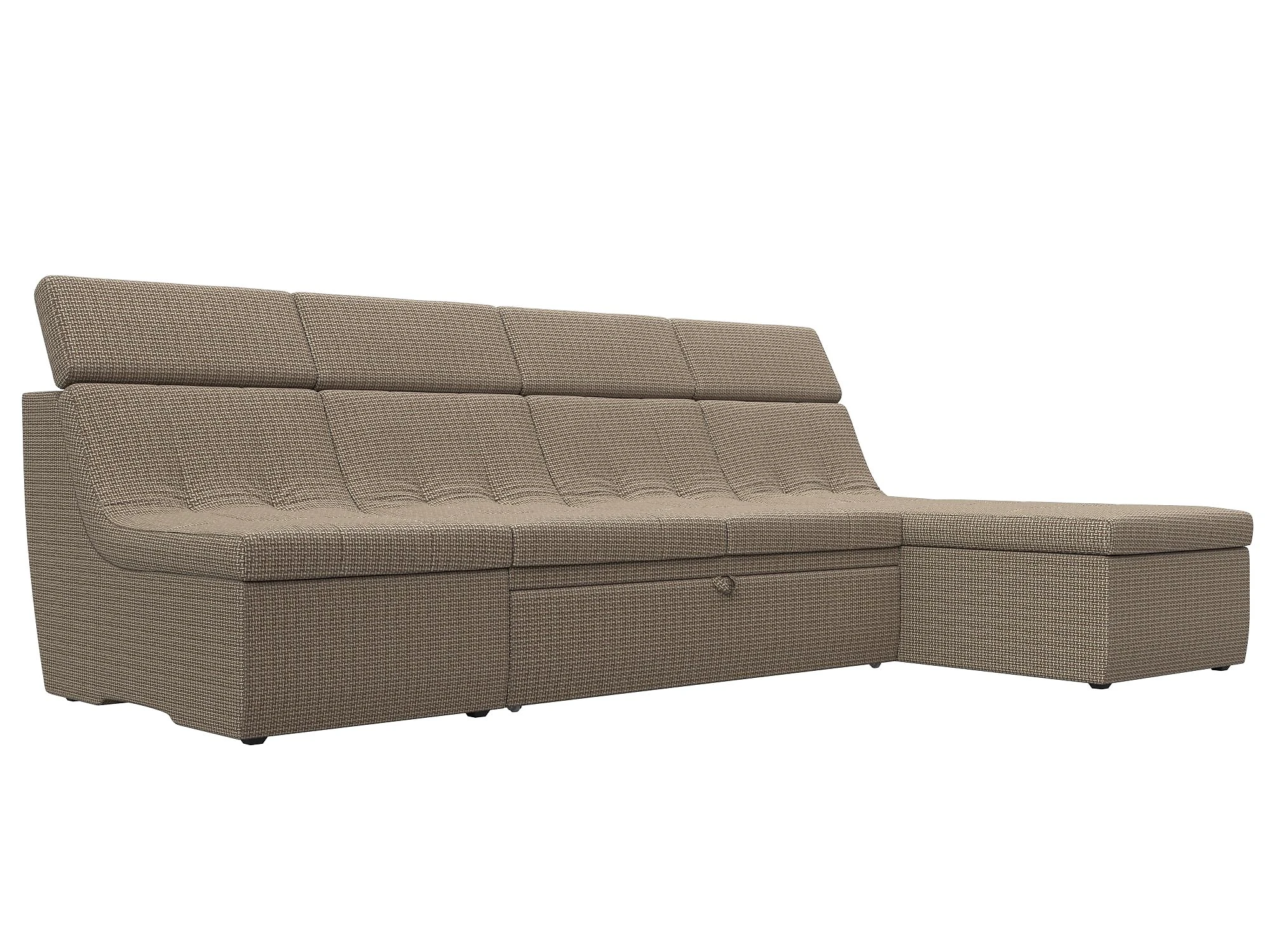  угловой диван с оттоманкой Холидей Люкс Дизайн 14