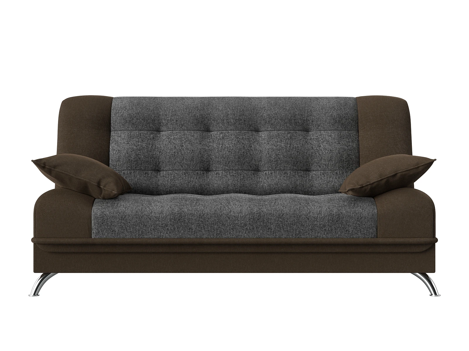 Прямой диван серого цвета Анна Кантри Дизайн 9 книжка