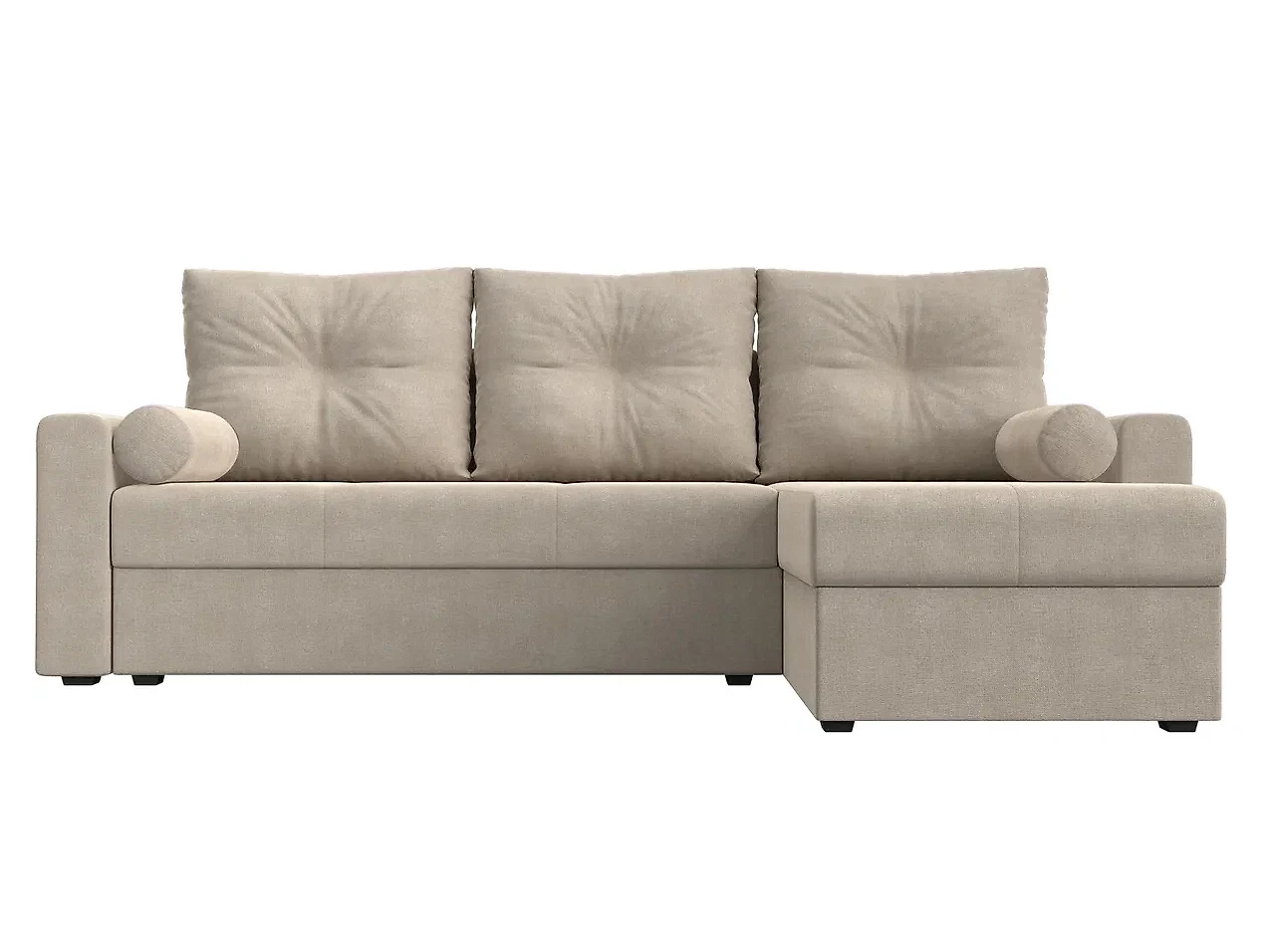 Угловой диван с подушками Верона Лайт Кантри Беж