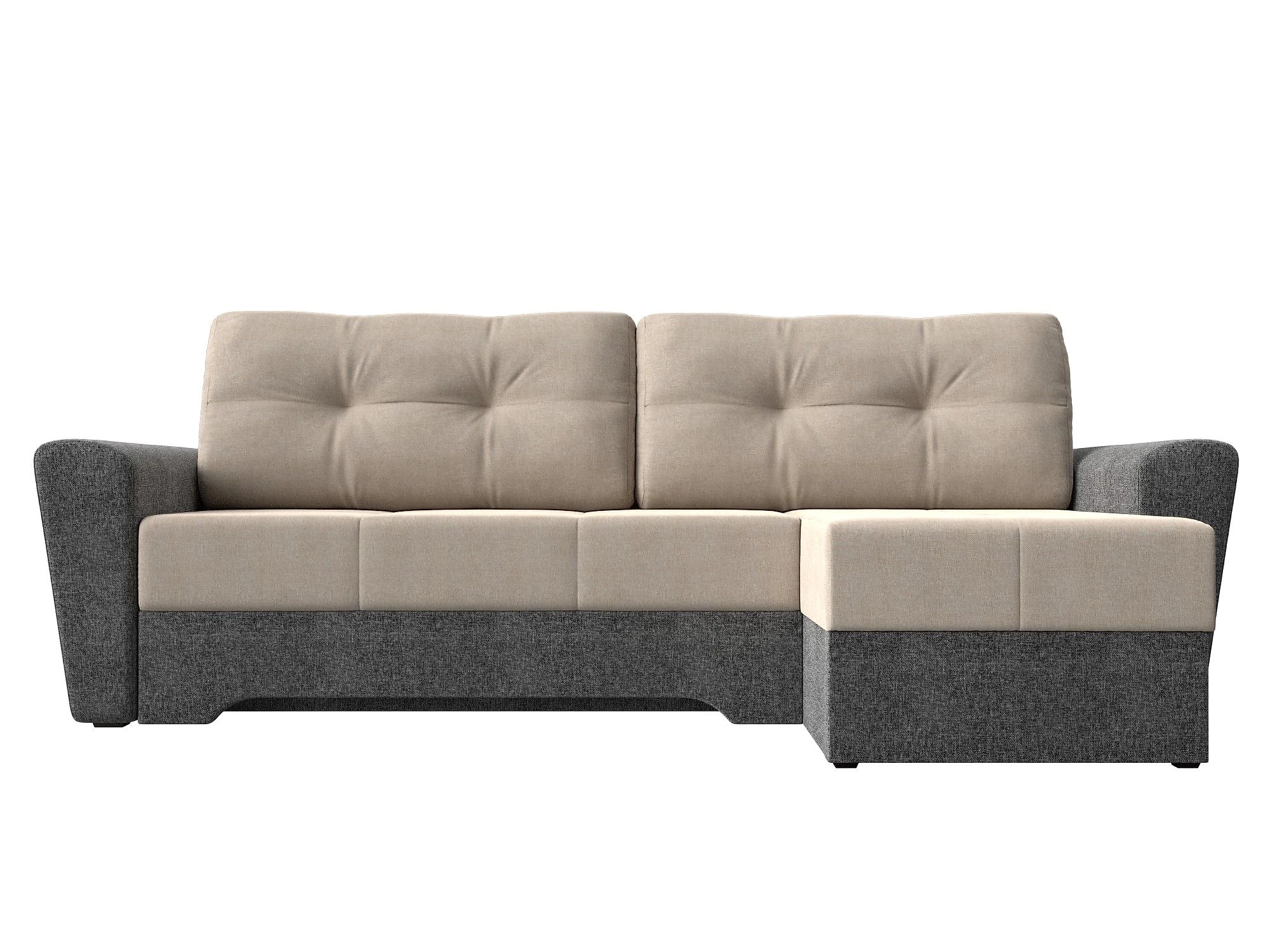 Угловой диван из комбинированного материала Амстердам Кантри Дизайн 6