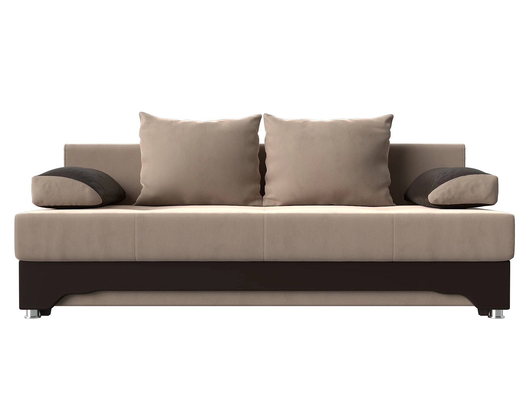 Прямой диван Ник-2 Плюш Дизайн 1