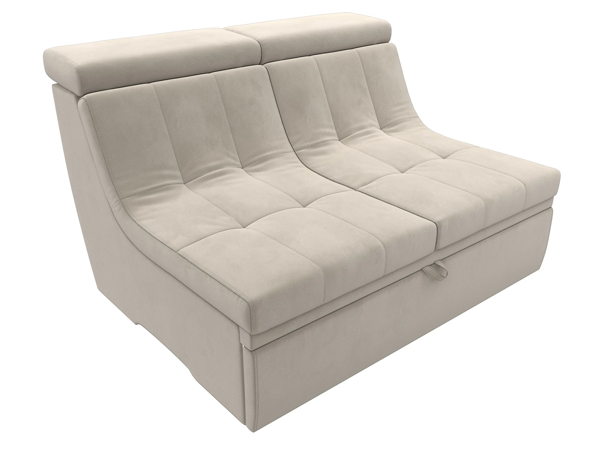  угловой диван с оттоманкой Холидей Люкс Дизайн 1