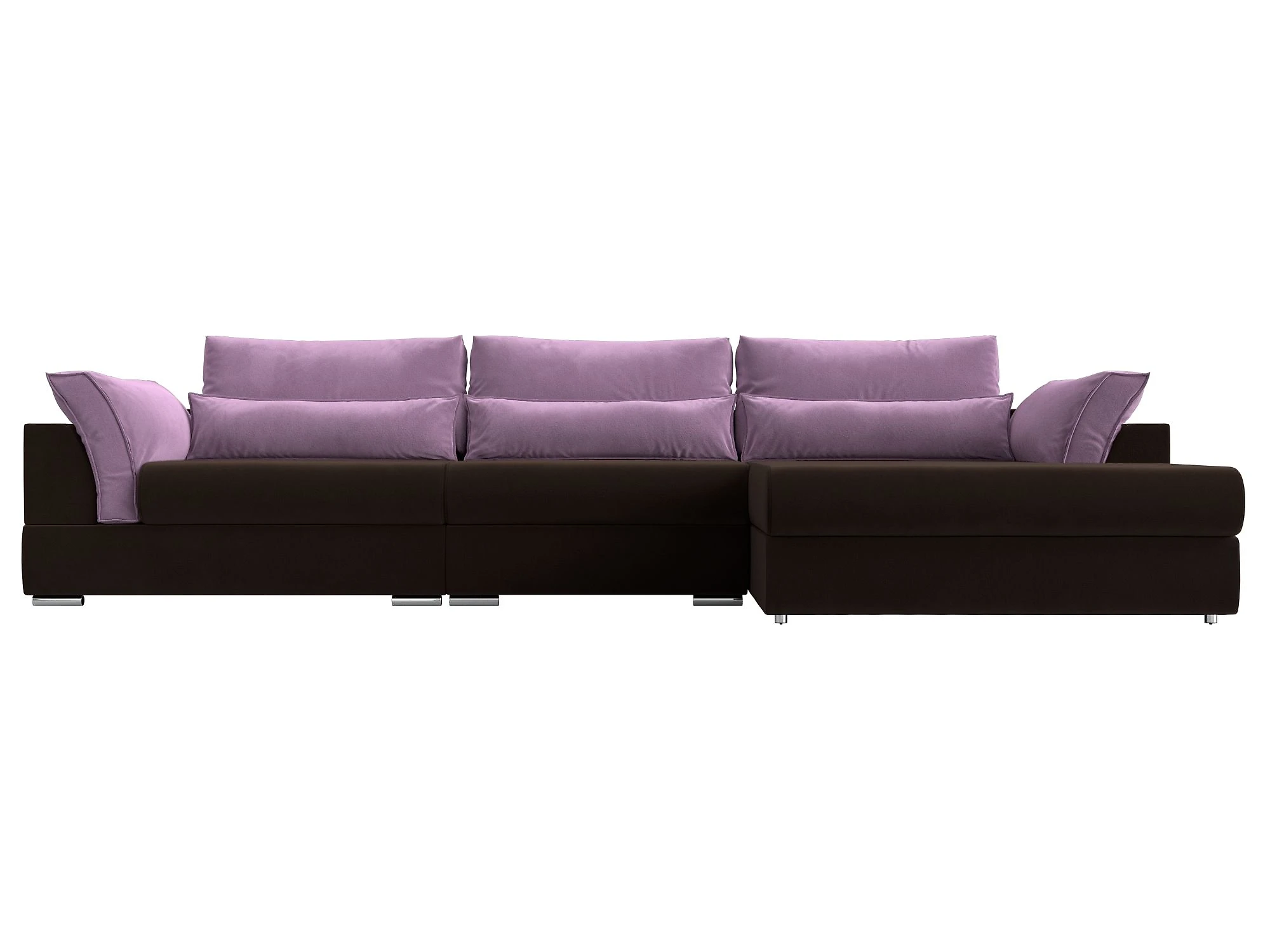 Угловой диван с правым углом Пекин Лонг Дизайн 21
