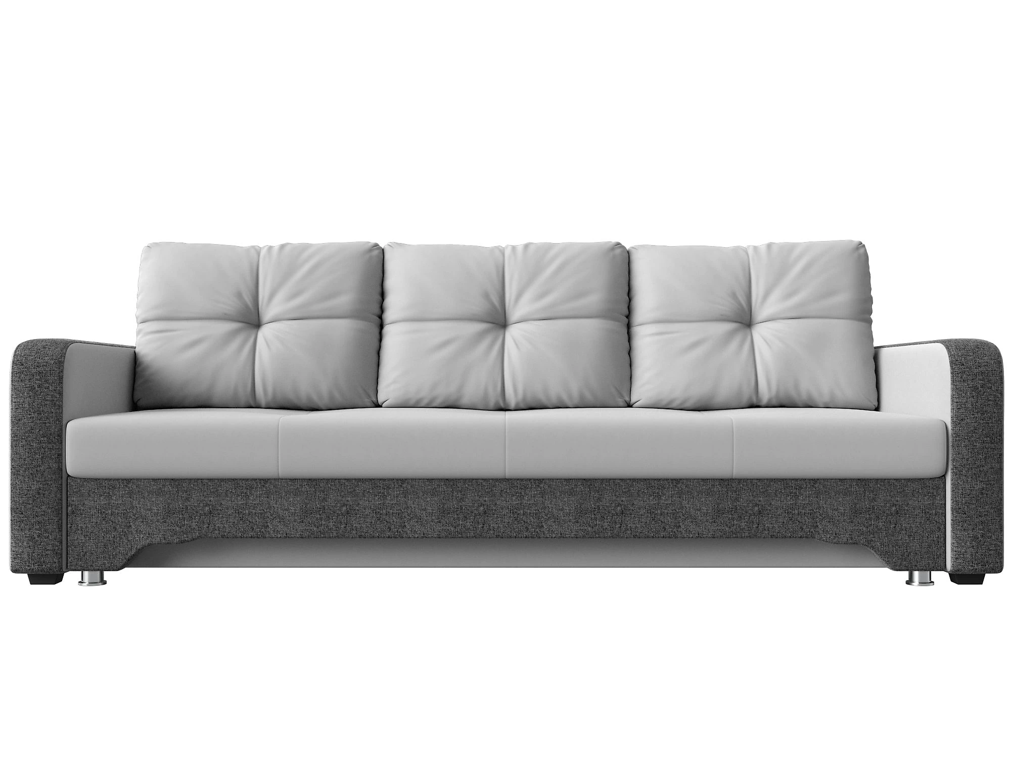 Прямой кожаный диван Ник-3 Дизайн 37