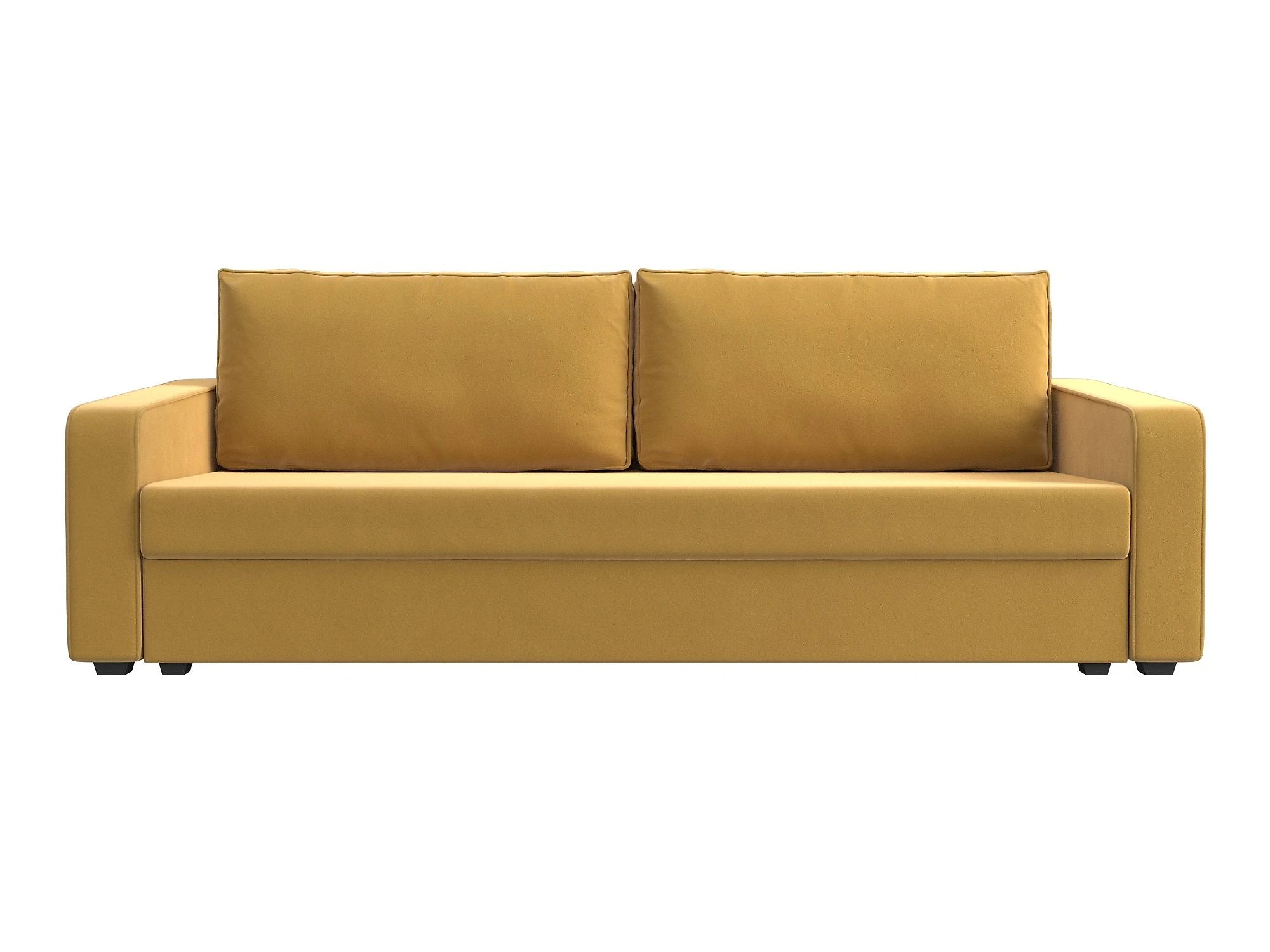диван желтого цвета Лига-009 Дизайн 3