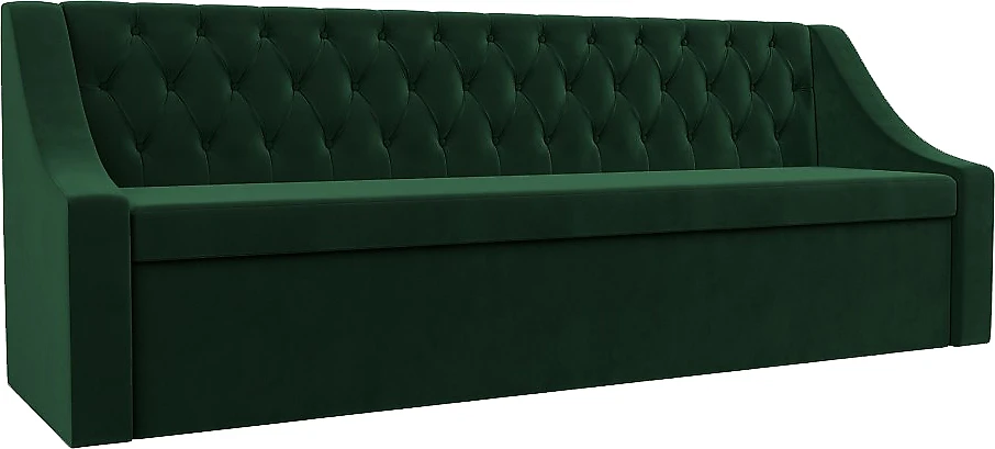 диван с антивандальным покрытием Мерлин Велюр Грин