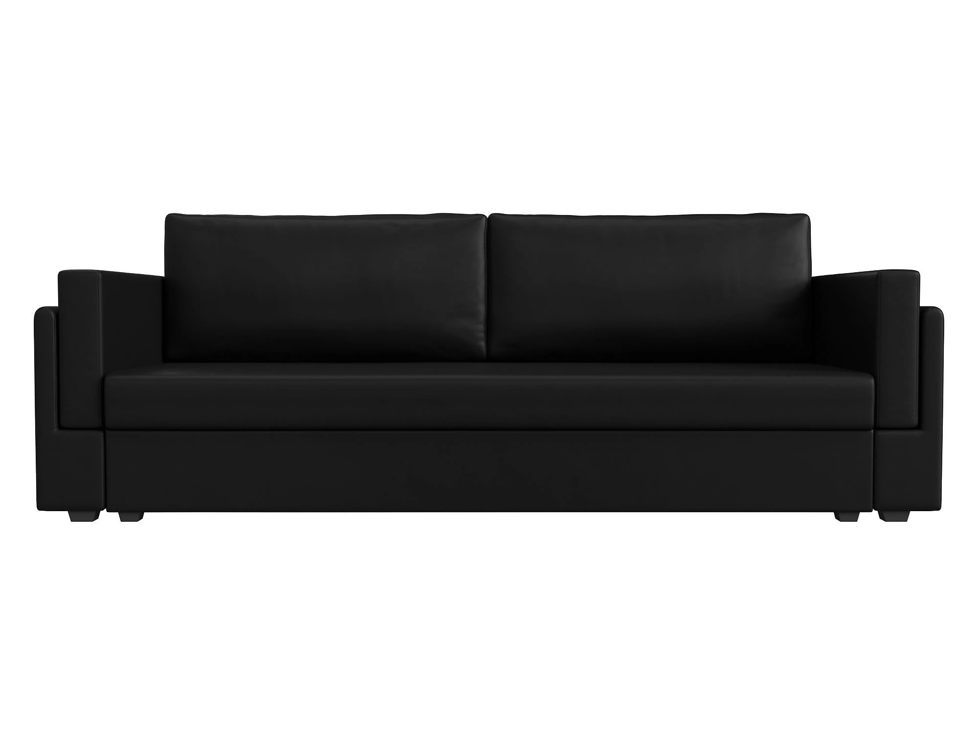 Прямой кожаный диван Лига-007 Дизайн 14