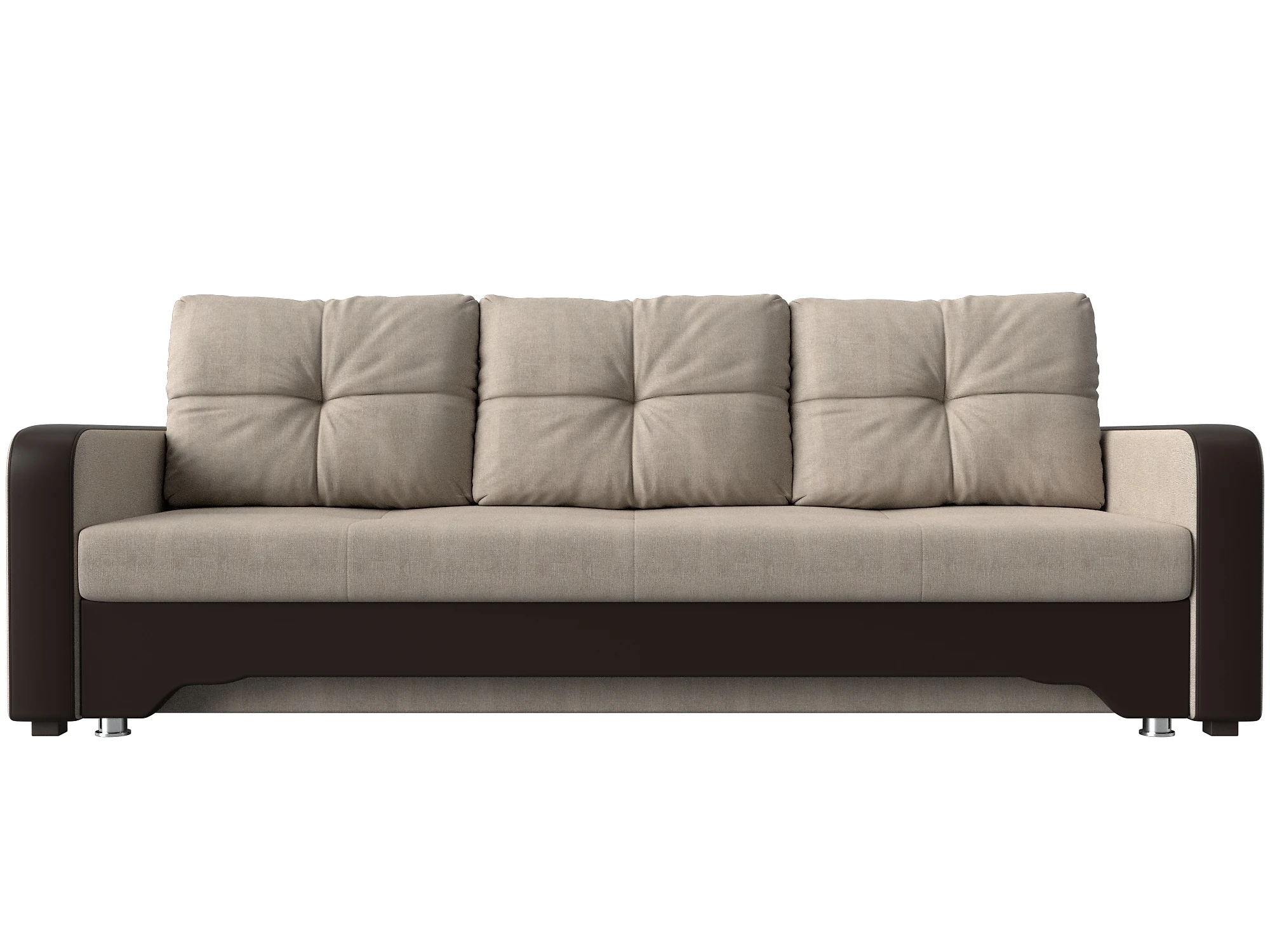 Прямой кожаный диван Ник-3 Кантри Дизайн 7