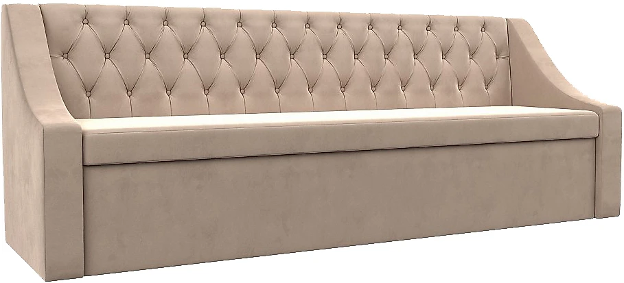 диван с антивандальным покрытием Мерлин Велюр Беж