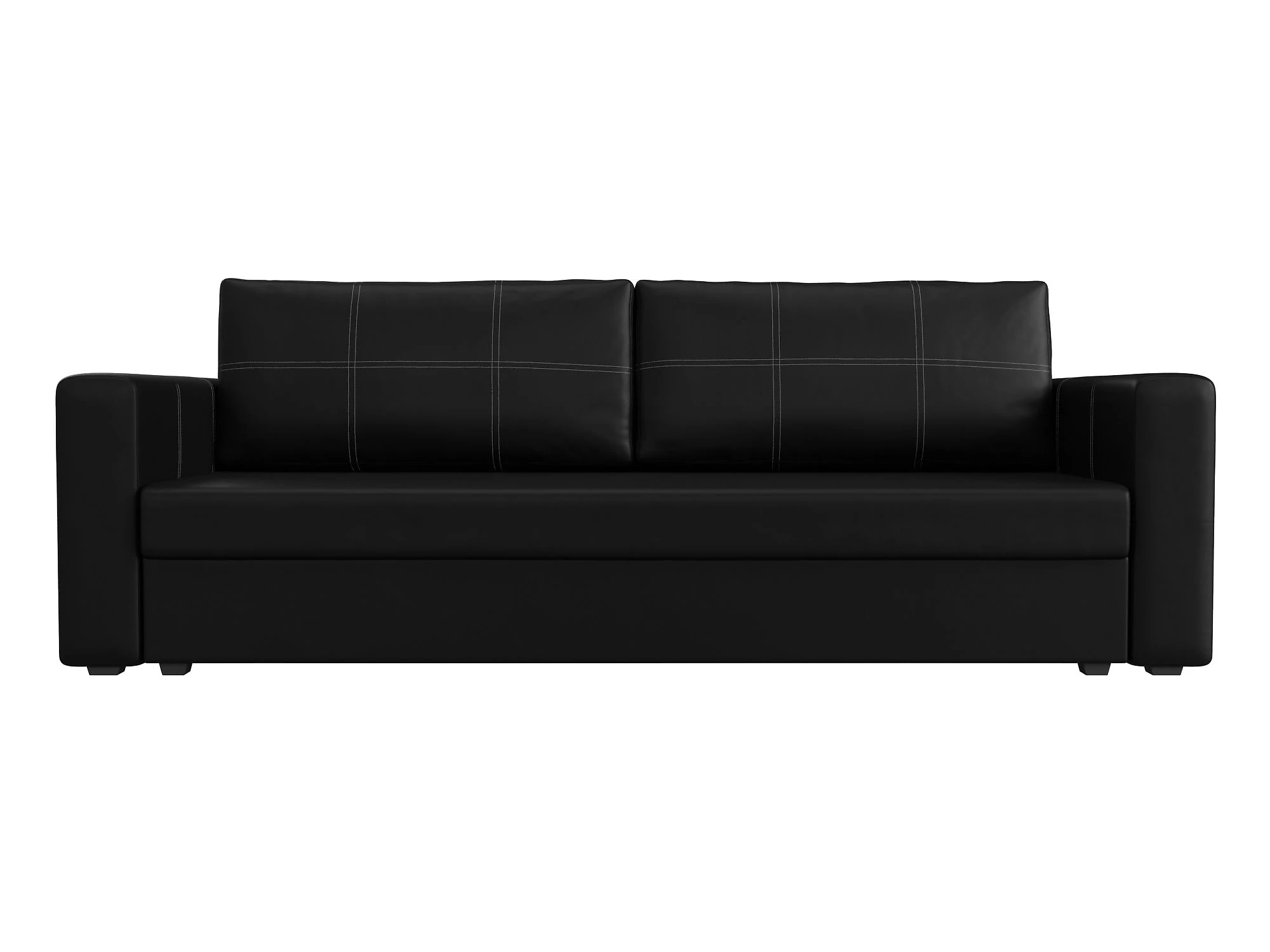 Прямой кожаный диван Лига-006 Дизайн 14