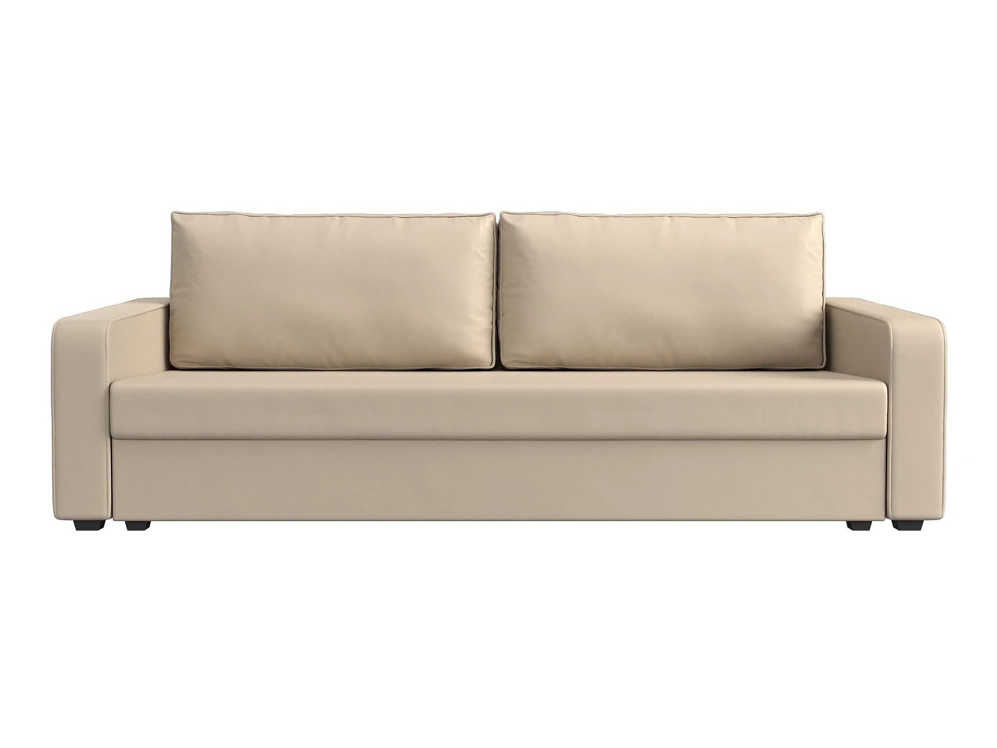 Прямой кожаный диван Лига-009 Дизайн 12
